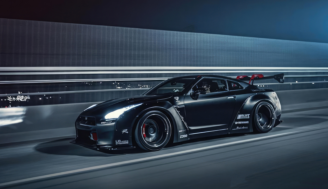 1336x768 Black Nissan Gtr 4k Laptop HD ,HD 4k Wallpapers,Images ...