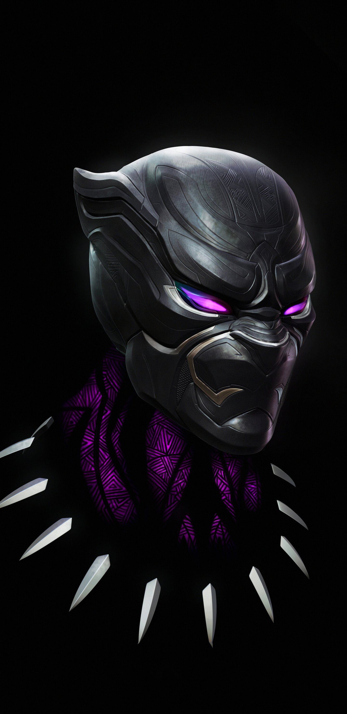 1440x2960 Black Panther 4k Closeup Art Samsung Galaxy Note 9,8, S9,S8 ...