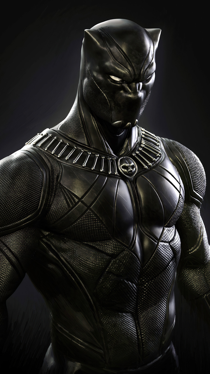 720x1280 Black Panther Darkness 4k Moto G,X Xperia Z1,Z3 Compact,Galaxy ...