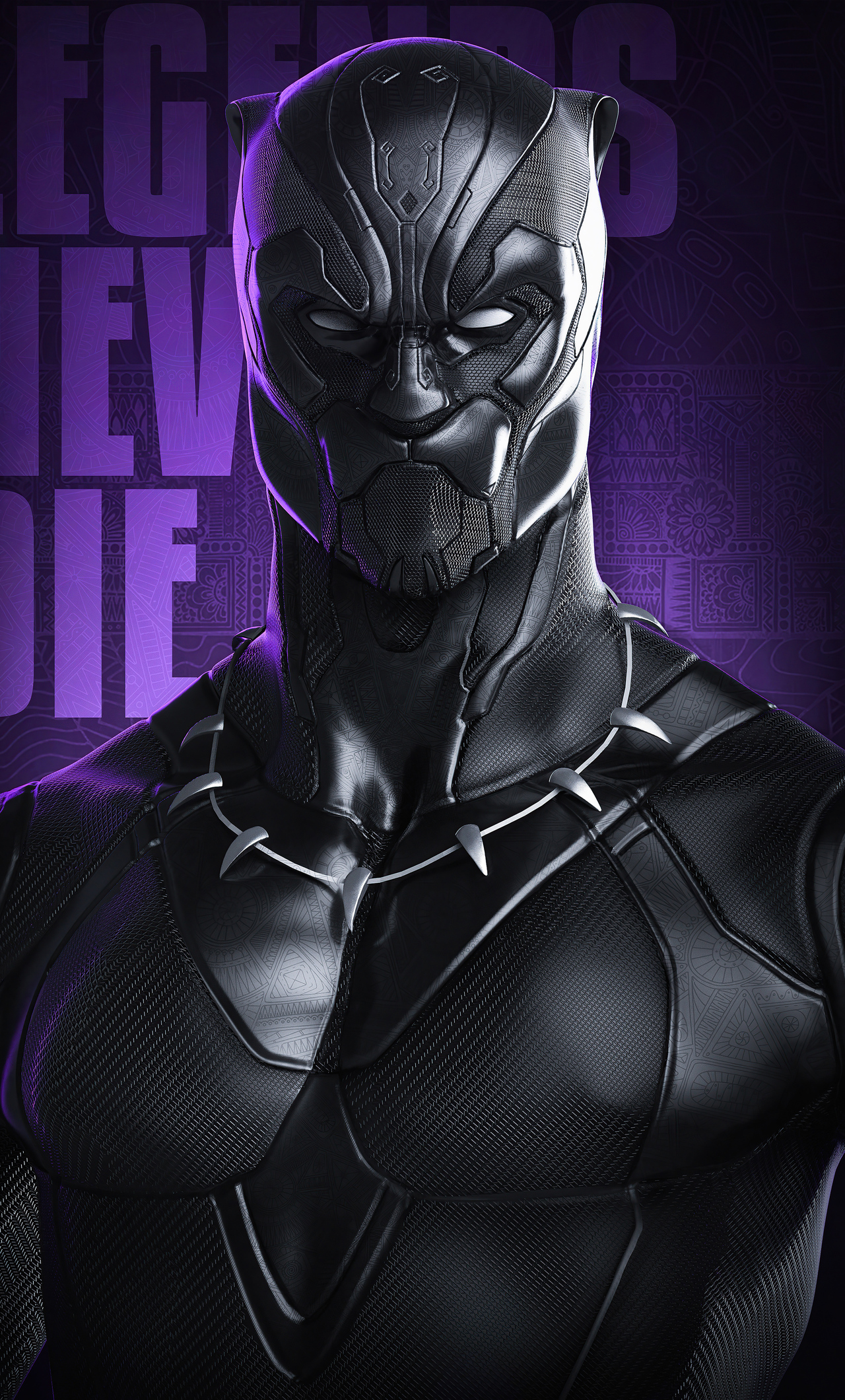1280x2120 Black Panther Legend Never Die 4k iPhone 6+ HD 4k Wallpapers,  Images, Backgrounds, Photos and Pictures