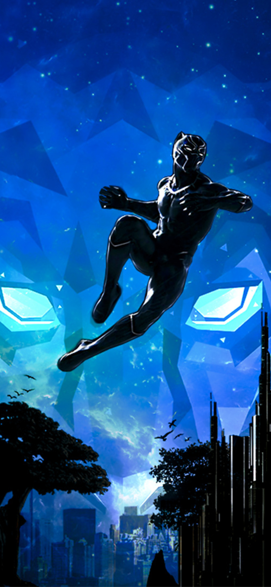 1125x2436 Black Panther Marvel Cinematic Universe Artwork Iphone XS,Iphone  10,Iphone X HD 4k Wallpapers, Images, Backgrounds, Photos and Pictures