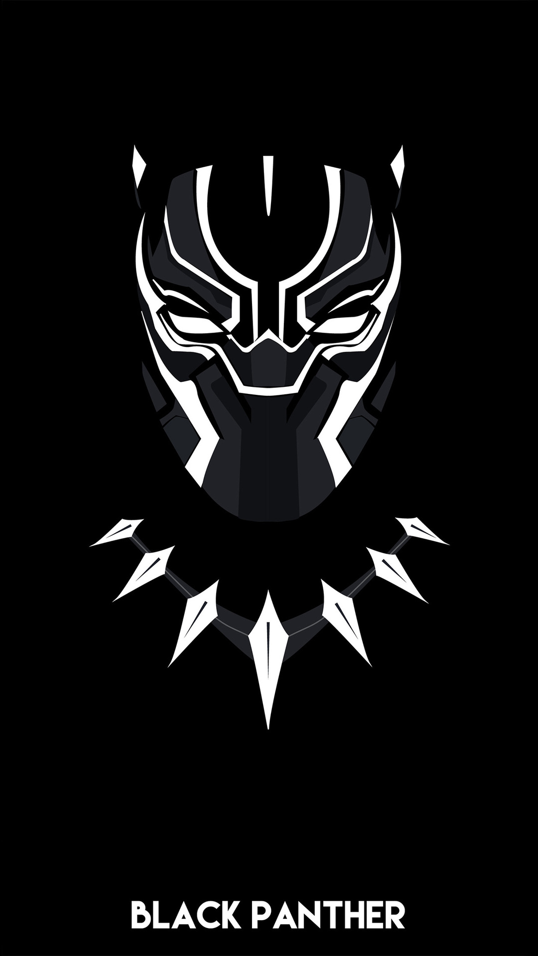 1080x1920 Black Panther Minimal 4k Iphone 7,6s,6 Plus, Pixel xl ,One Plus  3,3t,5 HD 4k Wallpapers, Images, Backgrounds, Photos and Pictures