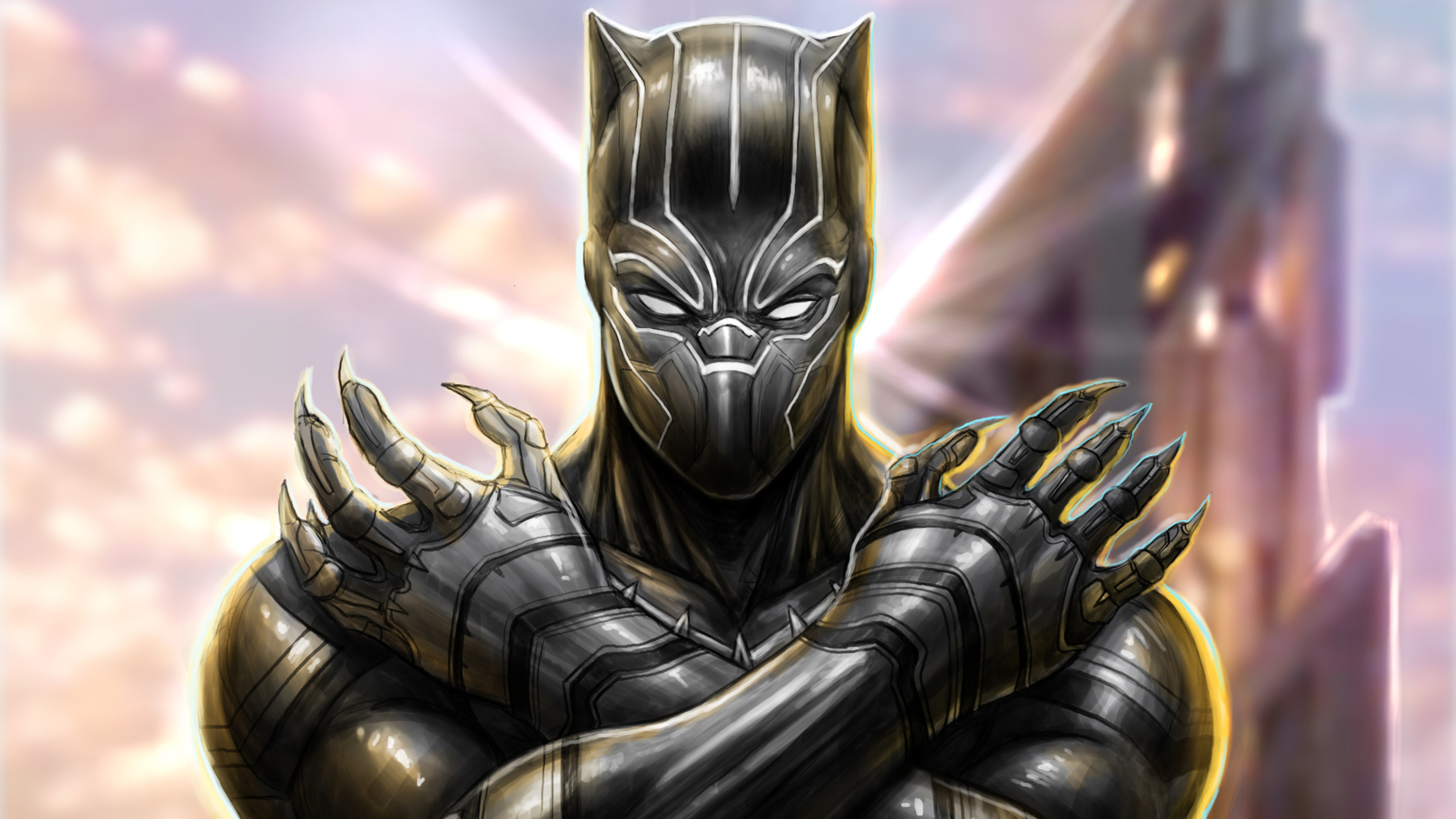 3840x2160 Black Panther New Arts 4k HD 4k Wallpapers, Images