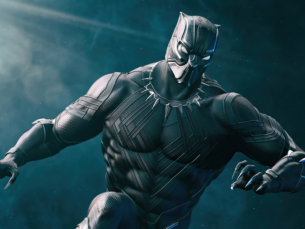 1024x768 Black Panther Not Afraid Wallpaper,1024x768 Resolution HD 4k ...