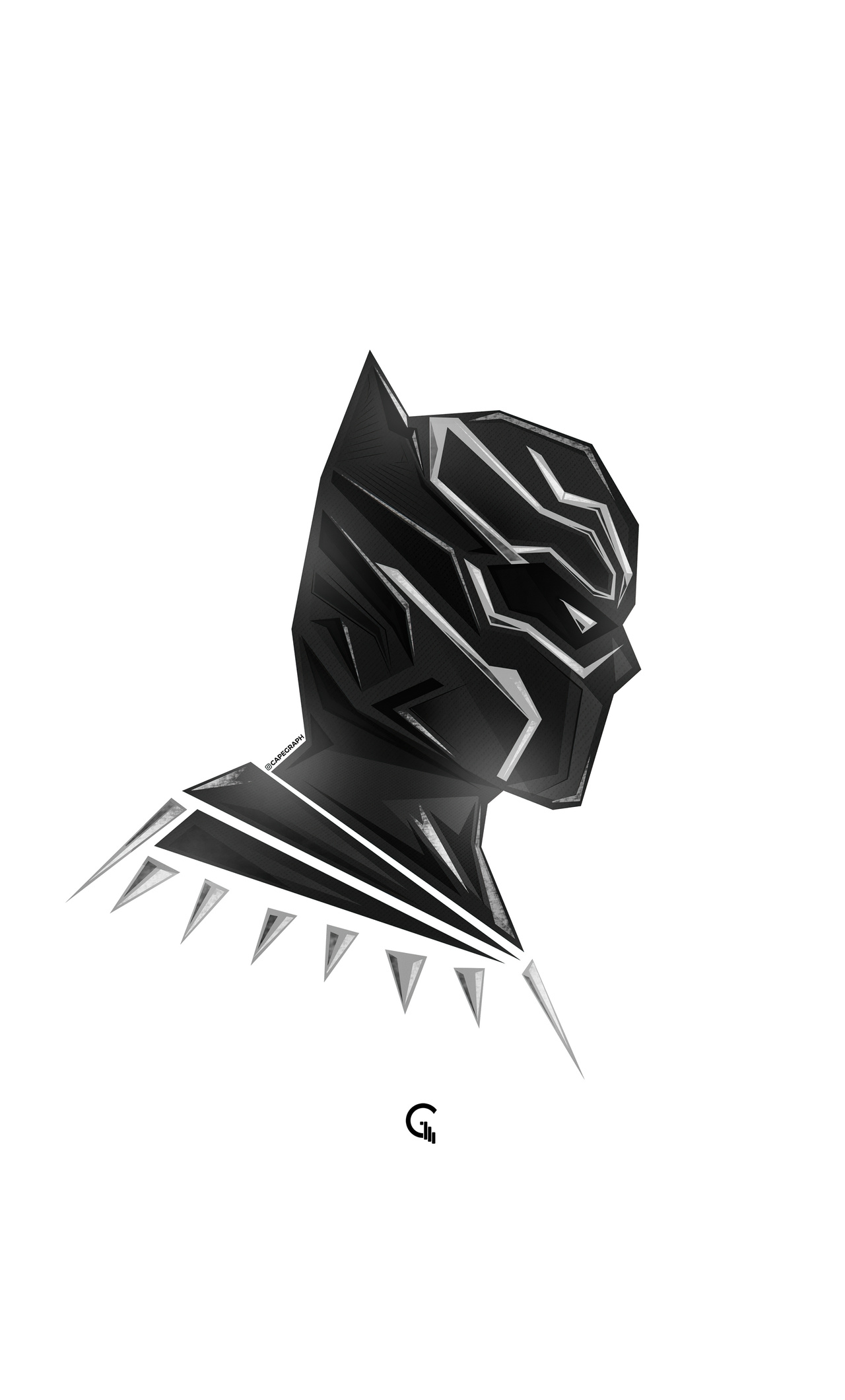 1280x2120 Black Panther Pophead Minimal 5k Iphone 6 Hd 4k Wallpapers