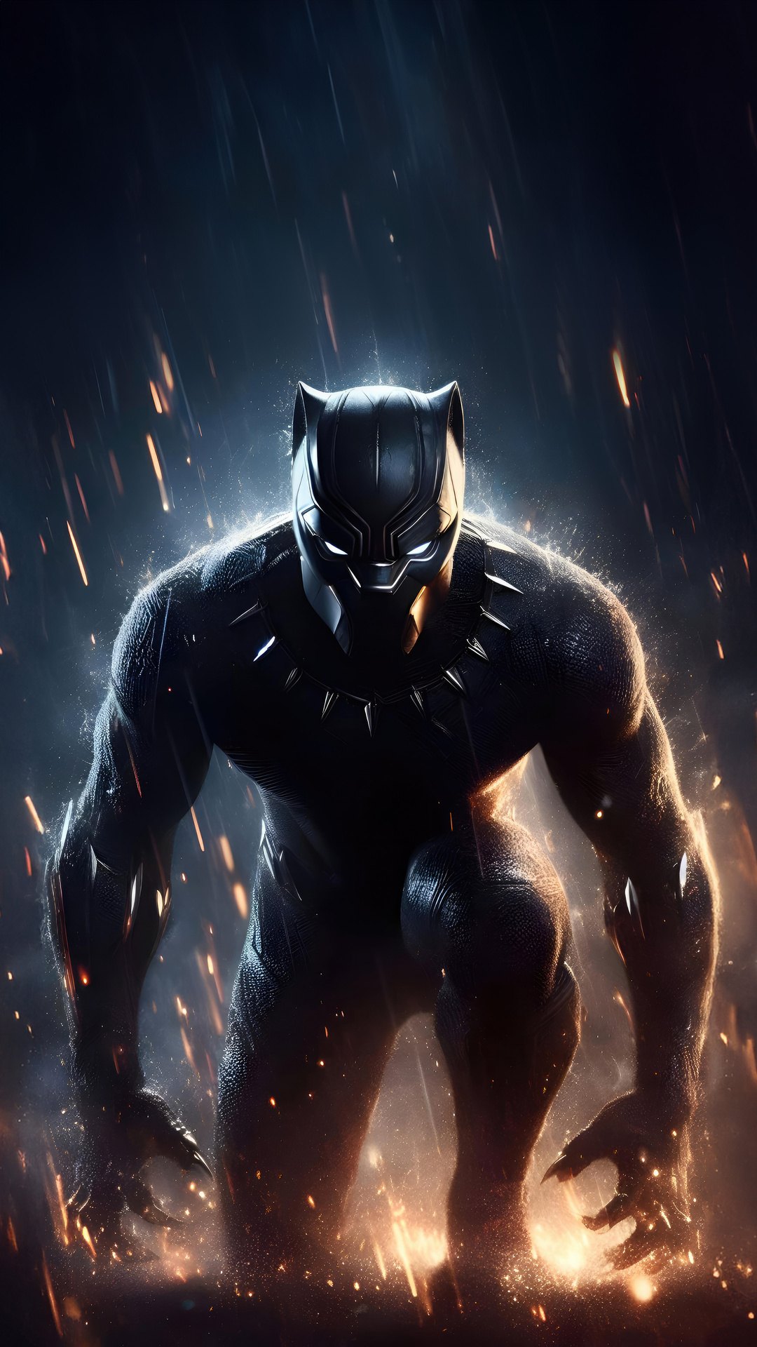 1080x1920 Black Panther Stealth Regal Warrior Iphone 7,6s,6 Plus, Pixel ...