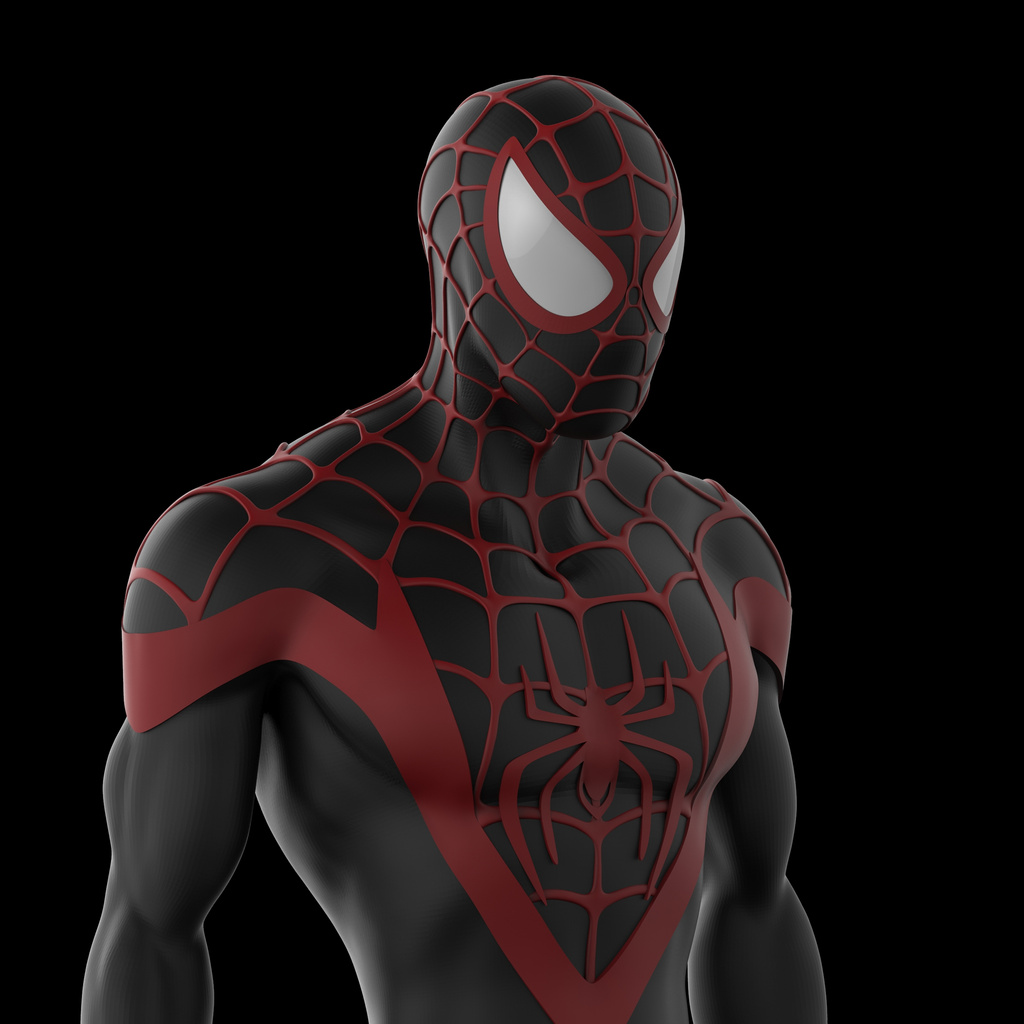 1024x1024 Black Spiderman 4k Artwork 1024x1024 Resolution HD 4k
