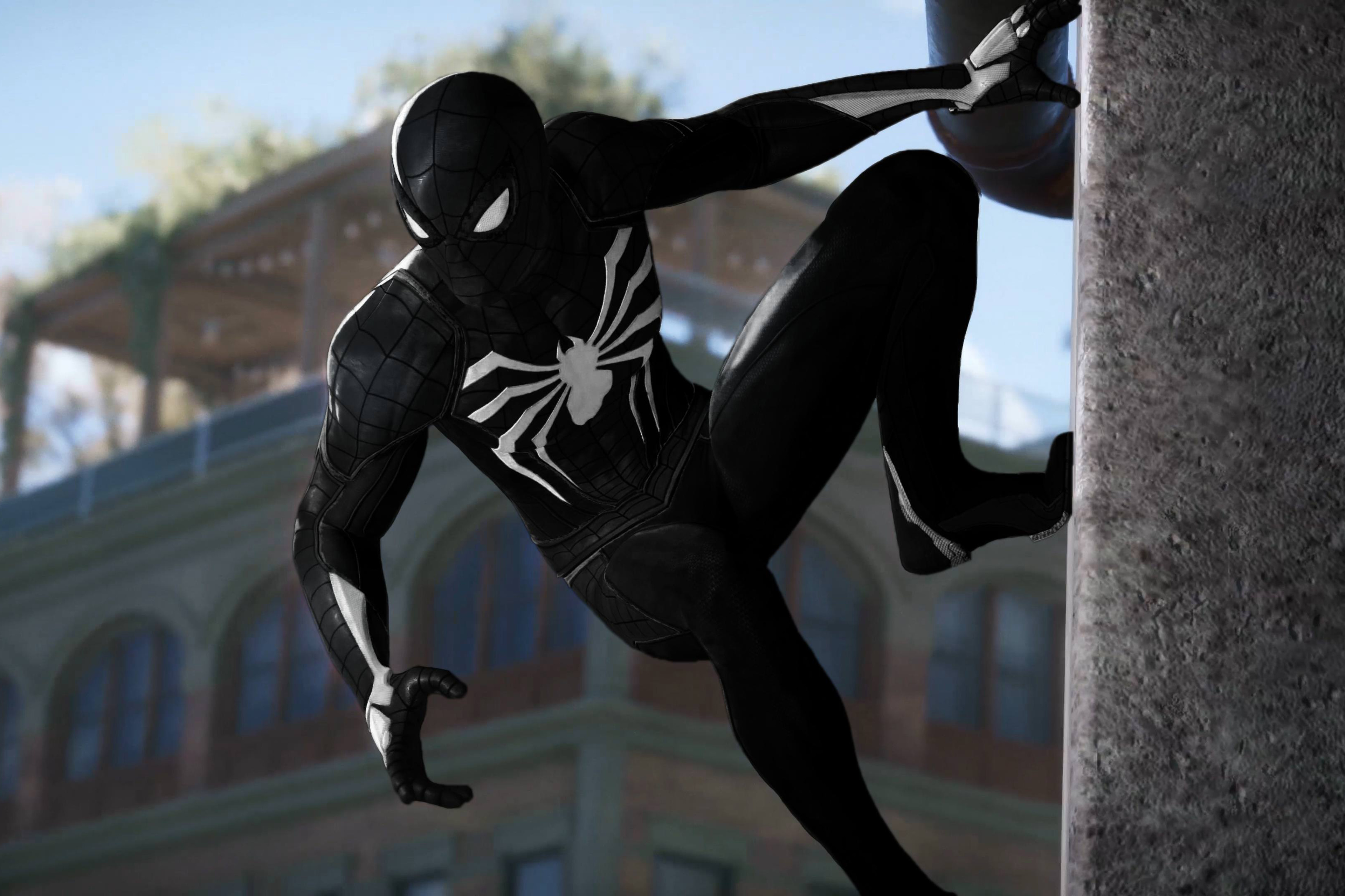 3840x2560 Black Spiderman 4k 3840x2560 Resolution HD 4k Wallpapers