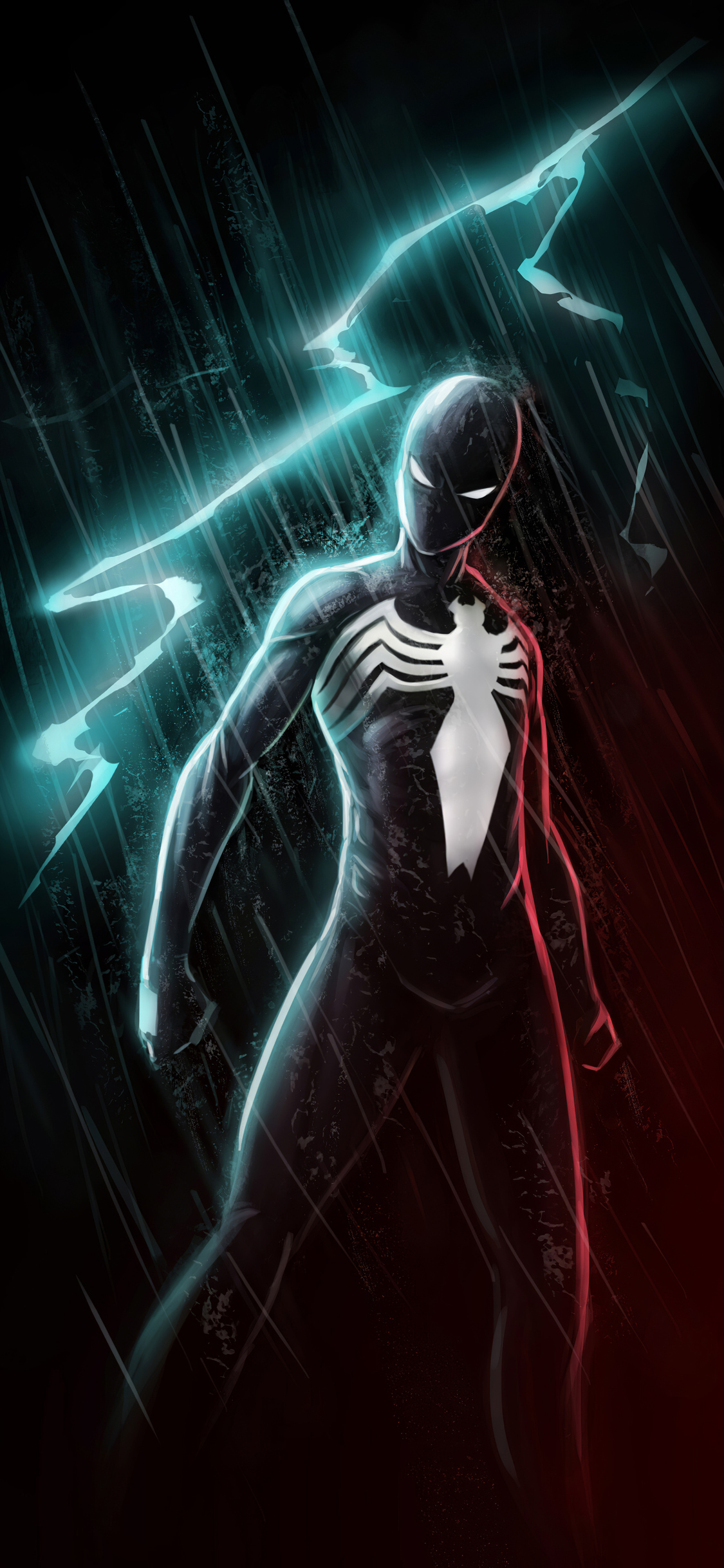 Black Spiderman (NOT Venom) - Drawception
