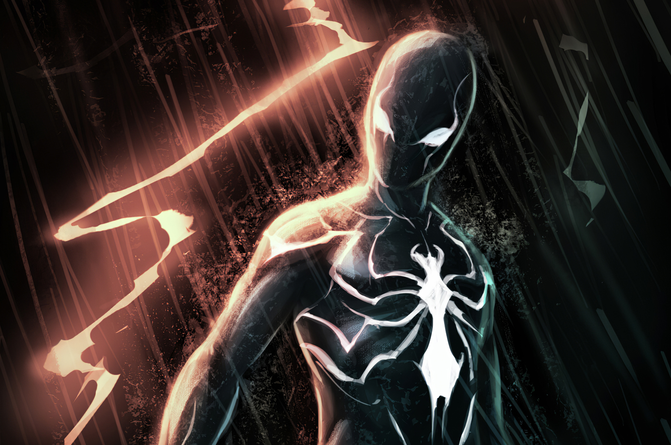 2560x1700 Black Spiderman Suit Chromebook Pixel ,HD 4k Wallpapers ...