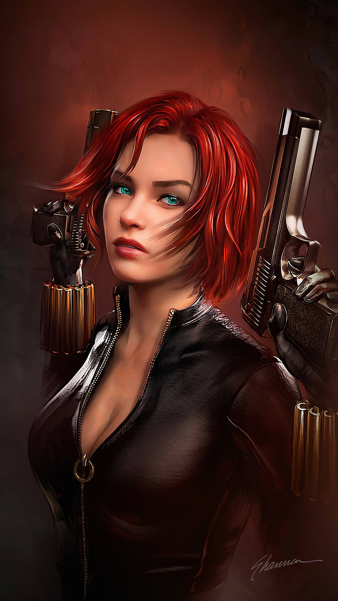 1080x1920 Black Widow Girl Iphone 7,6s,6 Plus, Pixel xl ,One Plus 3,3t