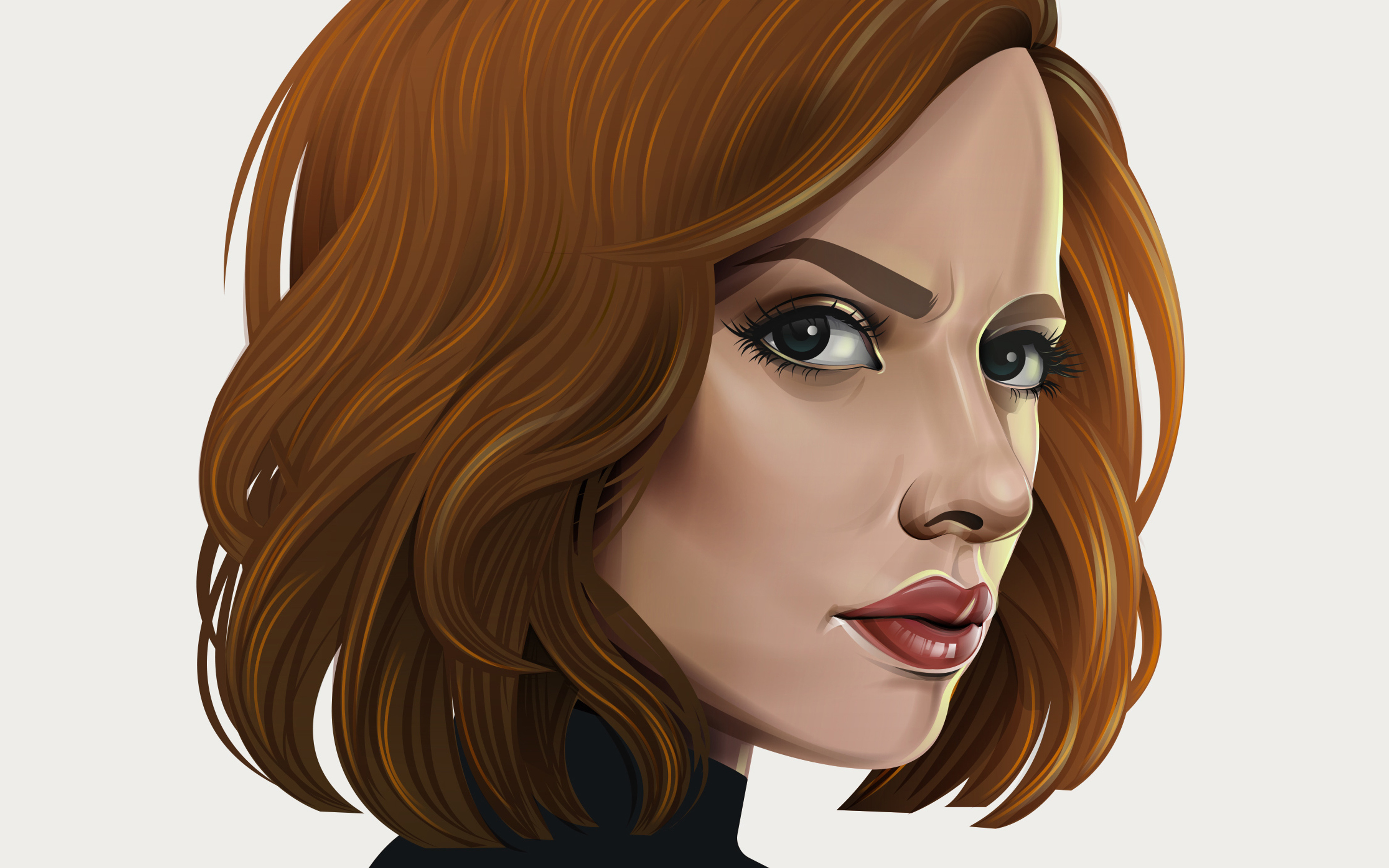 3840x2400 Black Widow Vector 4k HD 4k Wallpapers, Images, Backgrounds