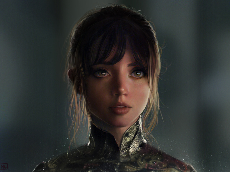 800x600 Blade Runner 2049 Ana De Armas Artwork 800x600 Resolution HD 4k ...