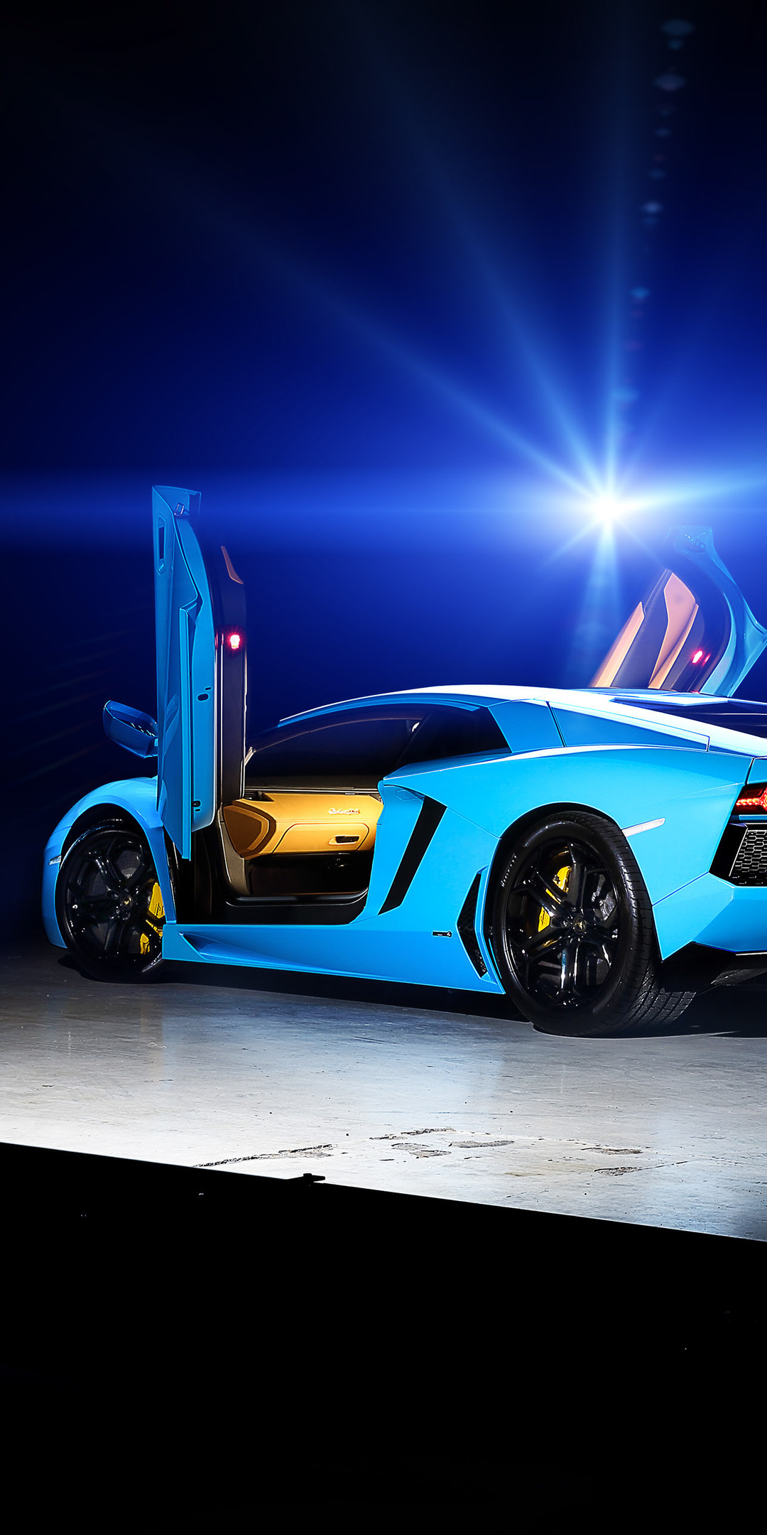 1080x2160 Blue Lamborghini Aventador 4k One Plus 5T,Honor 7x,Honor view ...