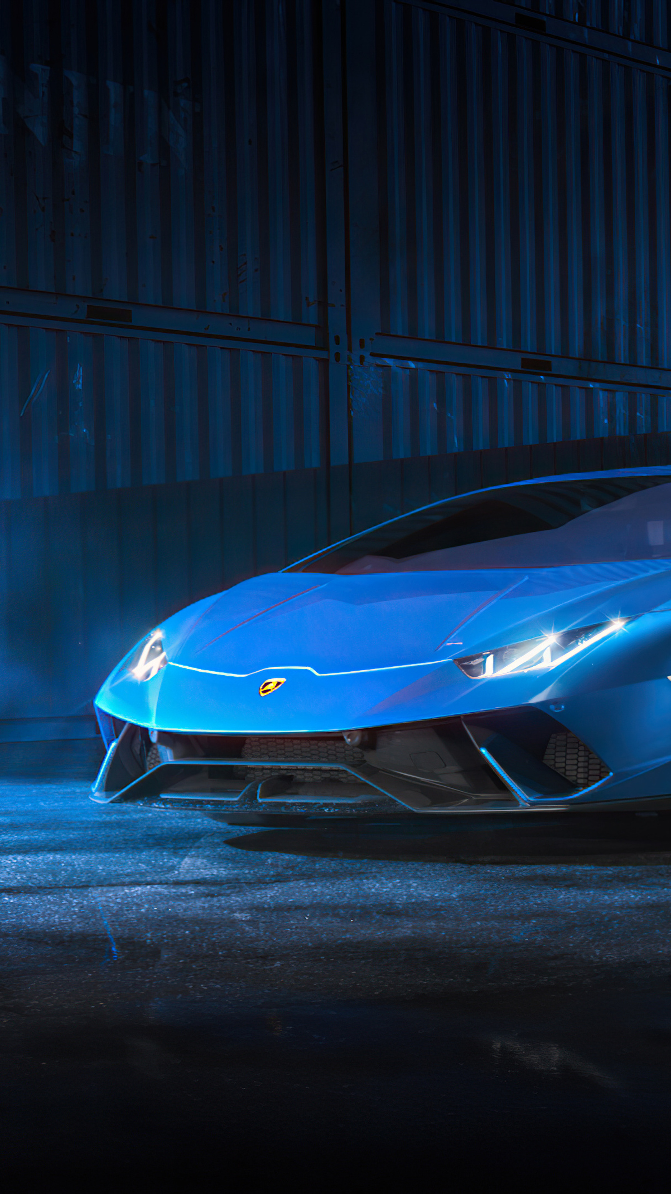 2160x3840 Blue Lamborghini Huracan 4k Sony Xperia X Xz Z5 Premium Hd 4k Wallpapers Images