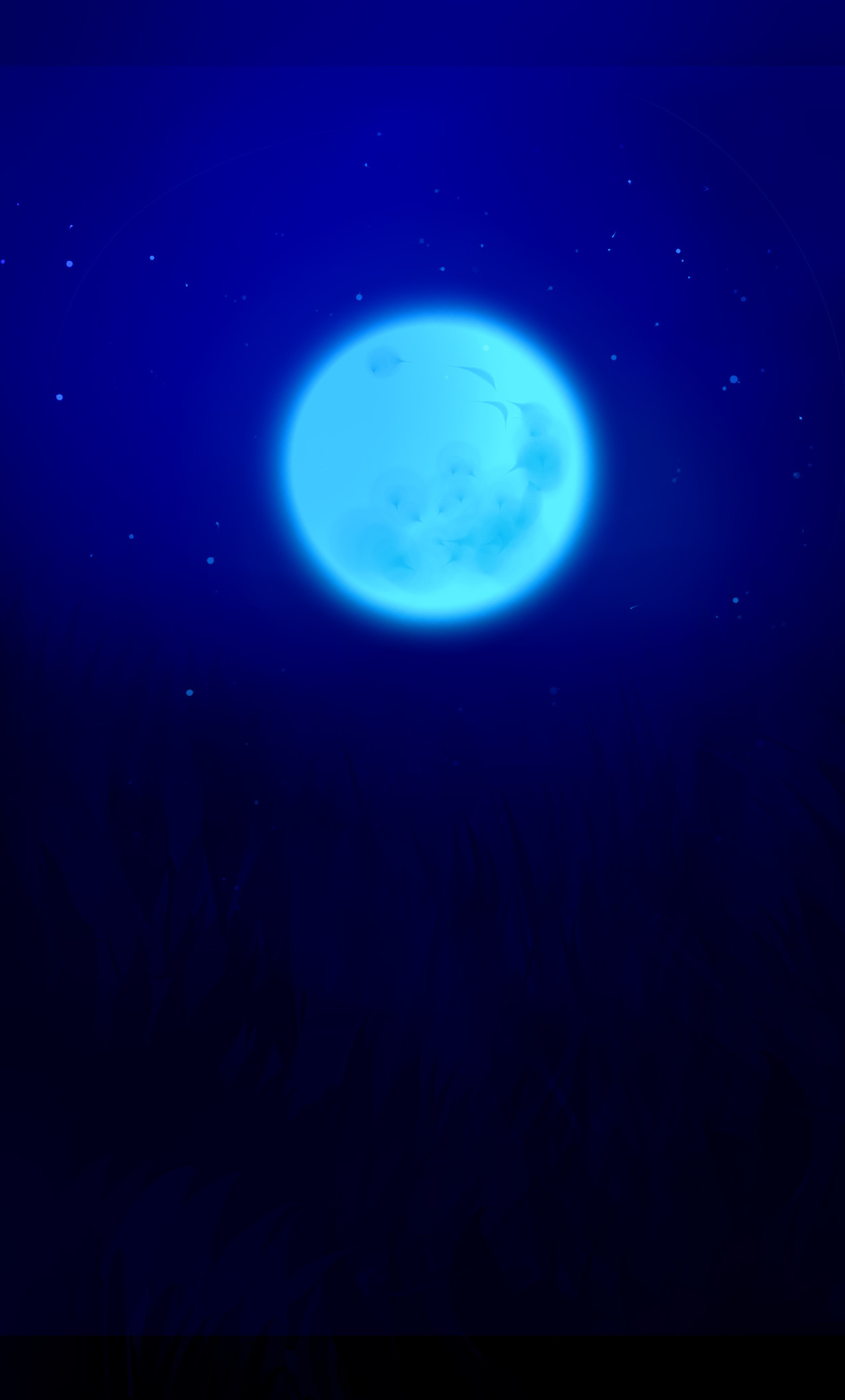 1280x2120 Blue Moon Dark Night iPhone 6+ HD 4k Wallpapers, Images,  Backgrounds, Photos and Pictures