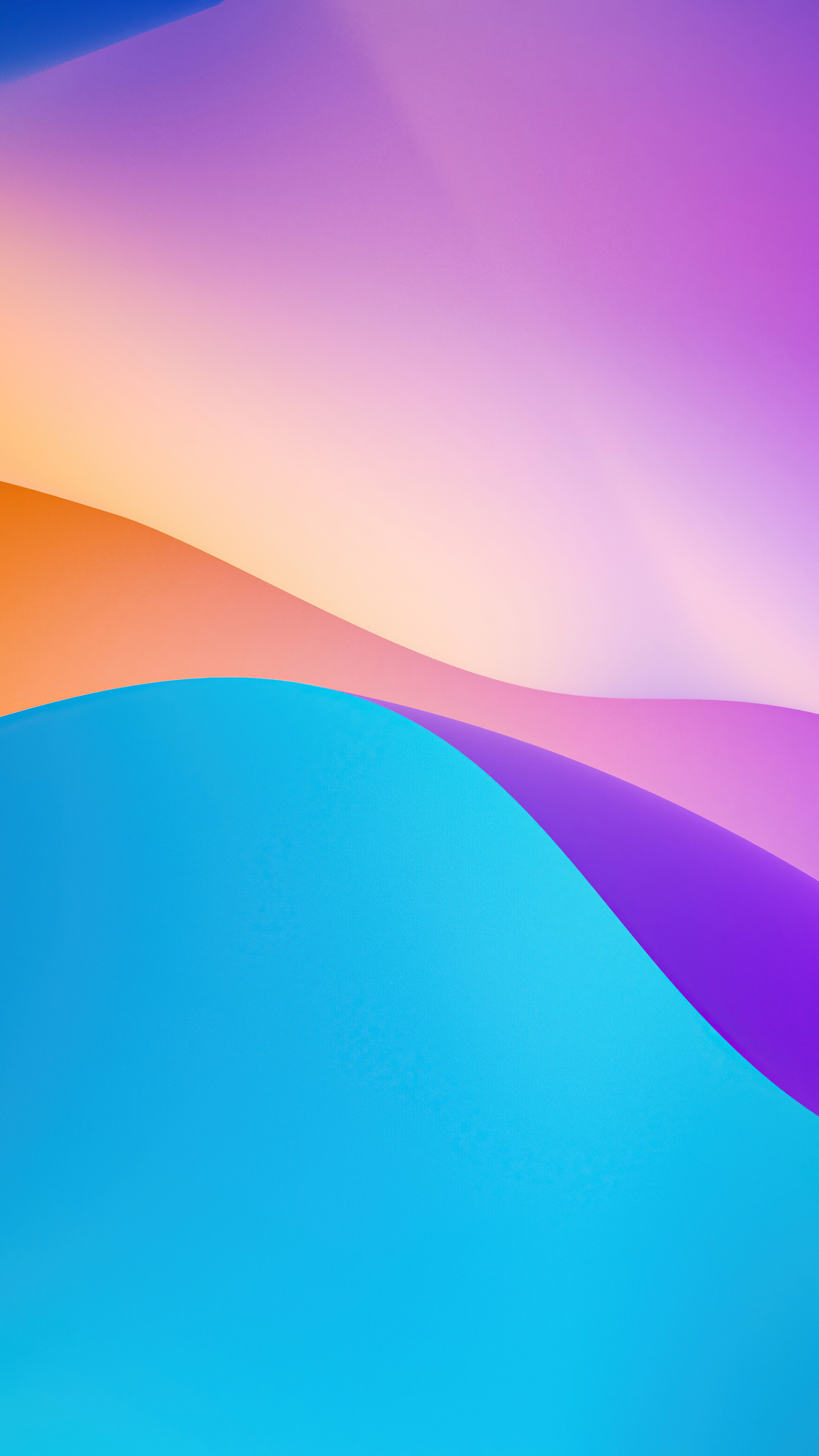 1440x2560 Blue Orange And Yellow Abstract 5k Samsung Galaxy S6,S7 ...