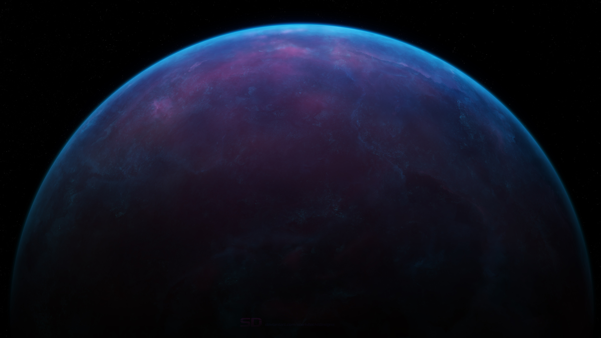 2560x1440 Blue Planet Space 4k 1440P Resolution ,HD 4k Wallpapers ...