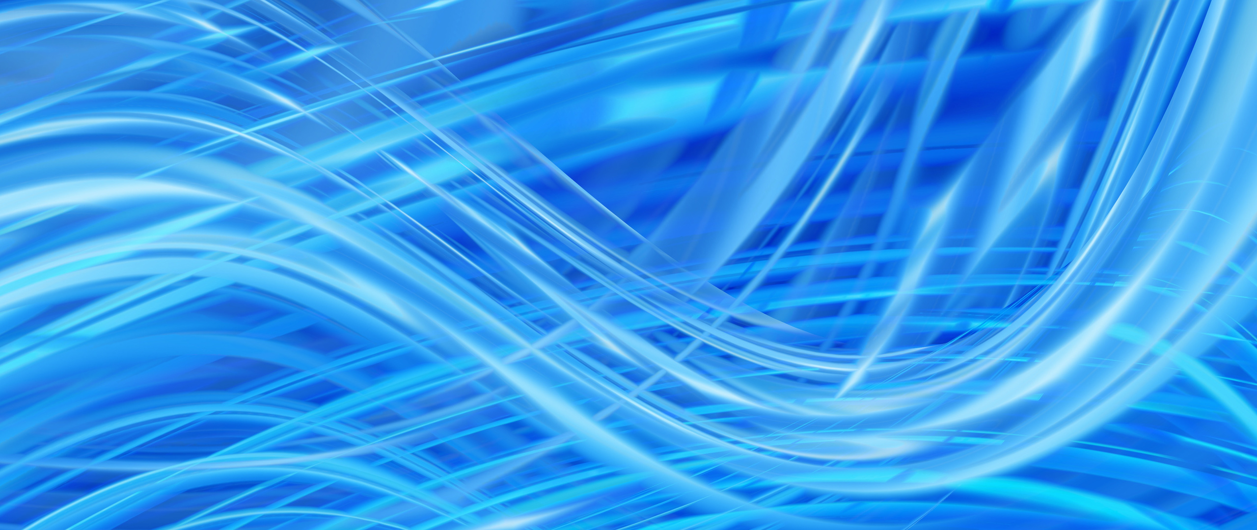 2560x1080 Blue Waves Of Abstract 4k Wallpaper,2560x1080 Resolution HD ...