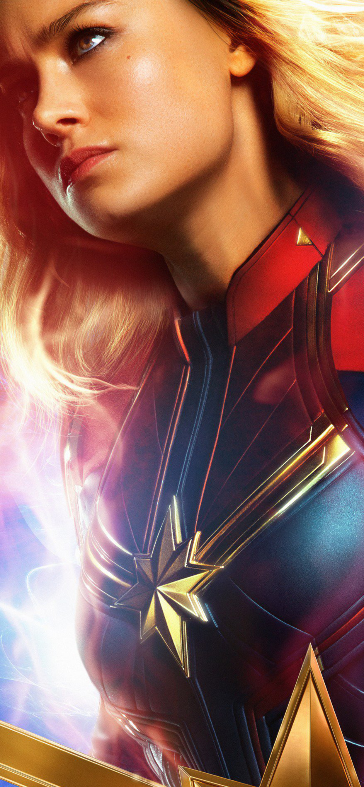 1242x26 Brie Larson As Carol Danvers In Captain Marvel Iphone Xs Max Hd 4k Wallpapers Images Backgrounds Photos And Pictures