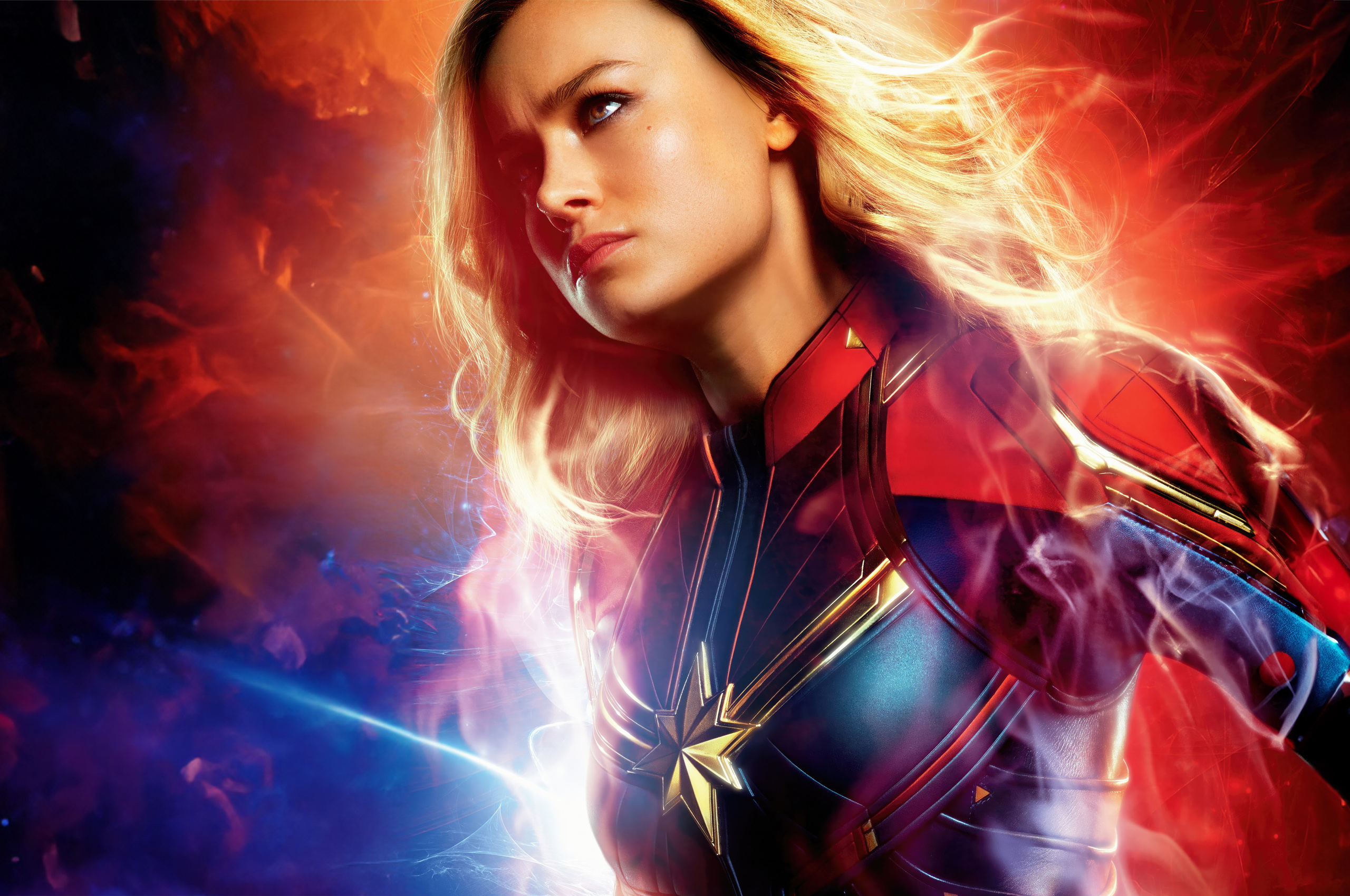 2560x1700 Brie Larson Captain Marvel In The Marvels Chromebook Pixel ...