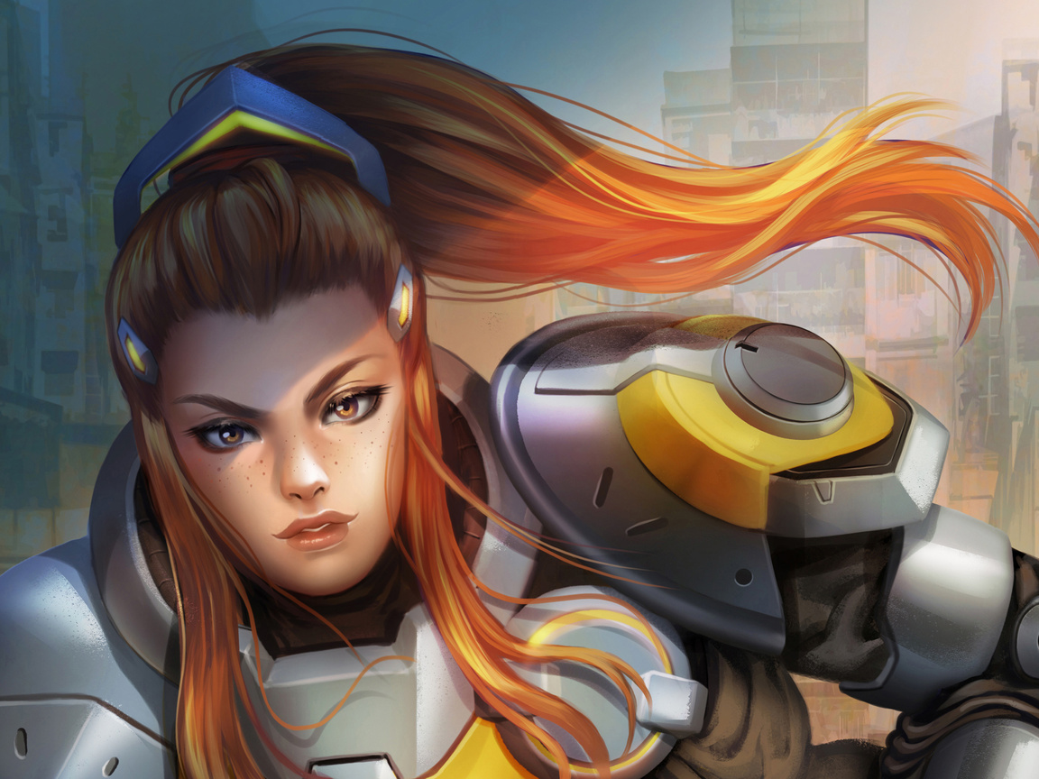 1152x864 Brigitte Overwatch Fan Art Wallpaper,1152x864 Resolution HD 4k ...