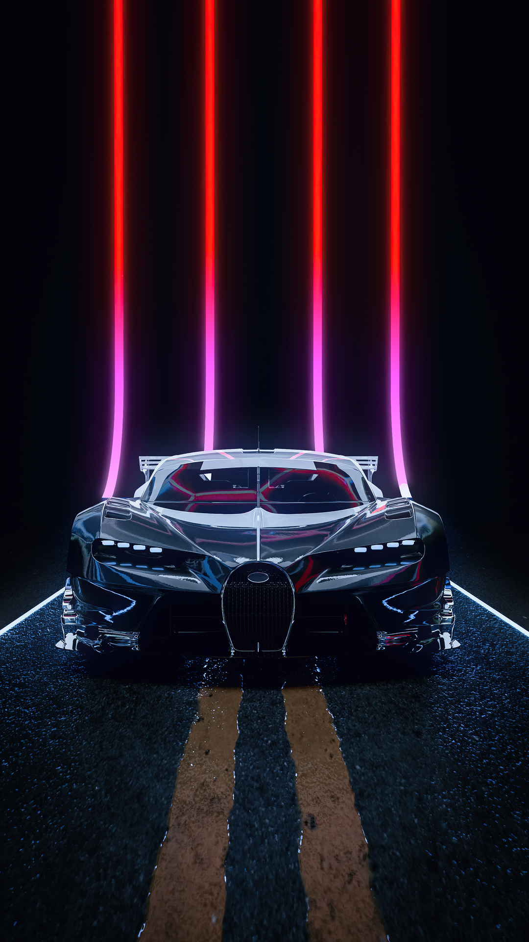 1080x1920 Bugatti Chiron Cgi Artwork 4k Iphone 7,6s,6 Plus, Pixel xl ,One  Plus 3,3t,5 HD 4k Wallpapers, Images, Backgrounds, Photos and Pictures