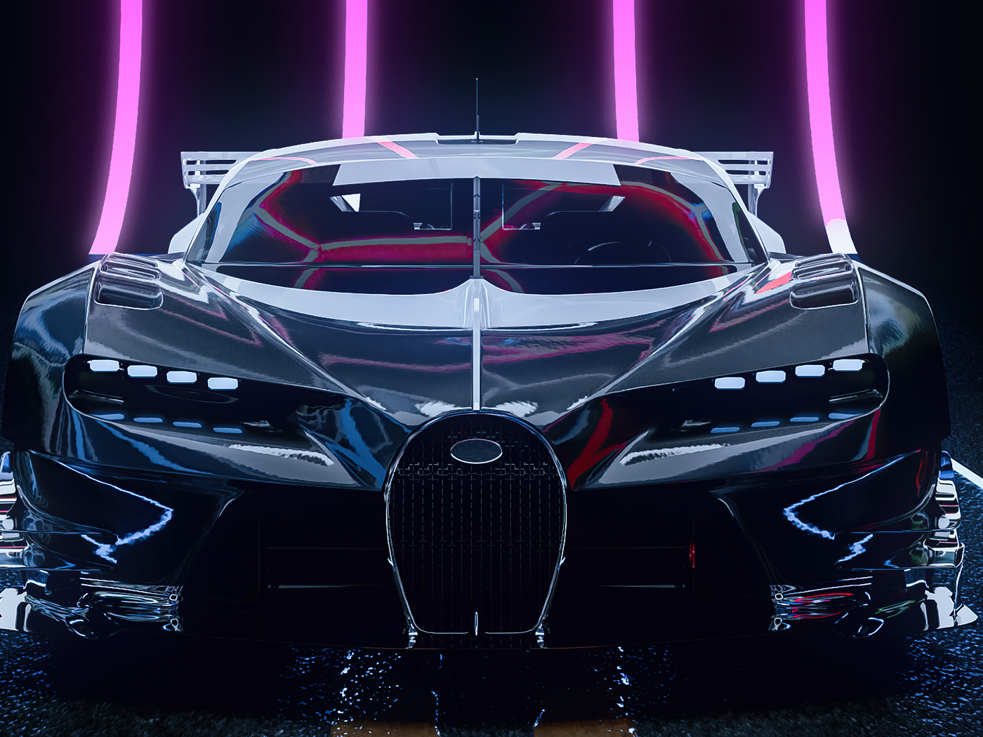 1400x1050 Bugatti Chiron Cgi Artwork 4k 1400x1050 Resolution HD 4k  Wallpapers, Images, Backgrounds, Photos and Pictures