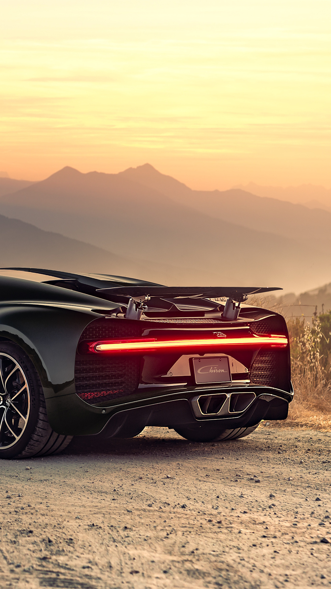 1080x1920 Bugatti Chiron Rear 4k Iphone 7,6s,6 Plus, Pixel xl ,One Plus  3,3t,5 HD 4k Wallpapers, Images, Backgrounds, Photos and Pictures