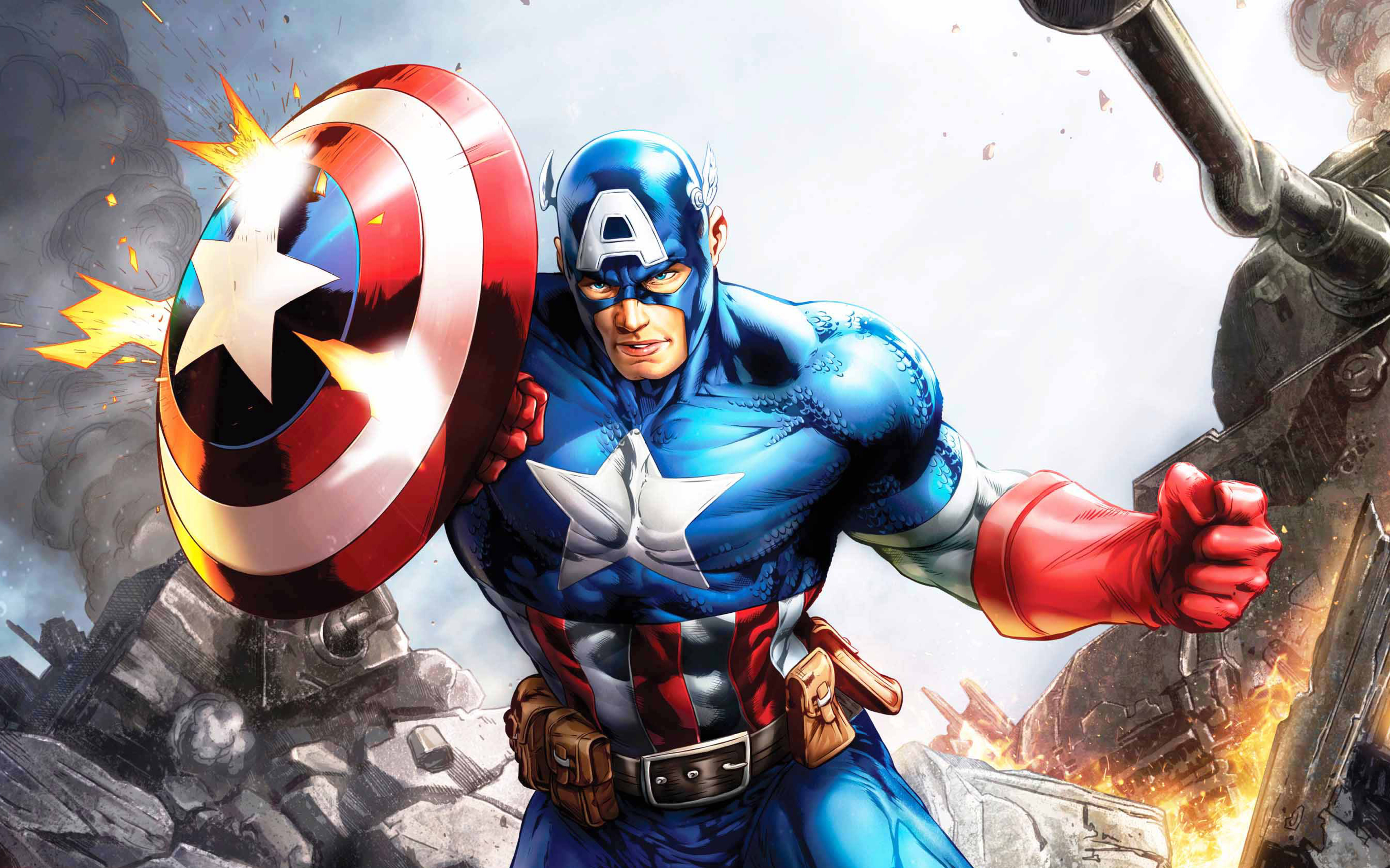 Captain America Artnew In 3840x2400 Resolution. captain-america-artnew-3y.j...