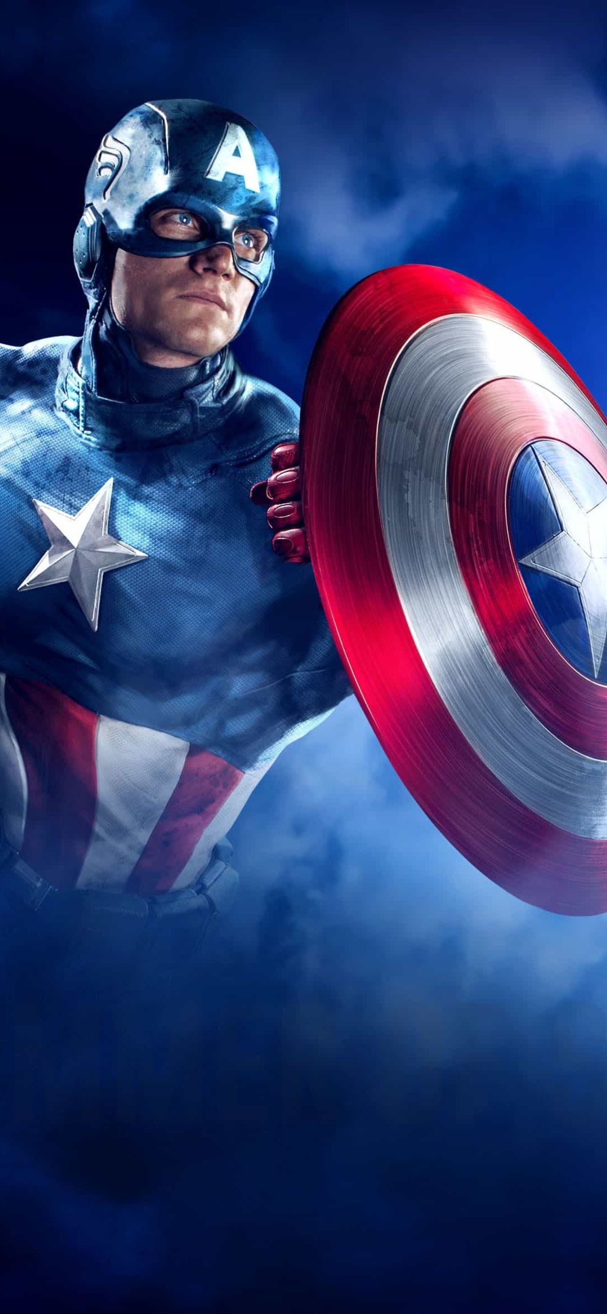 1242x2688 Captain America Disneyland Paris Marvel Summer Of Superheroes