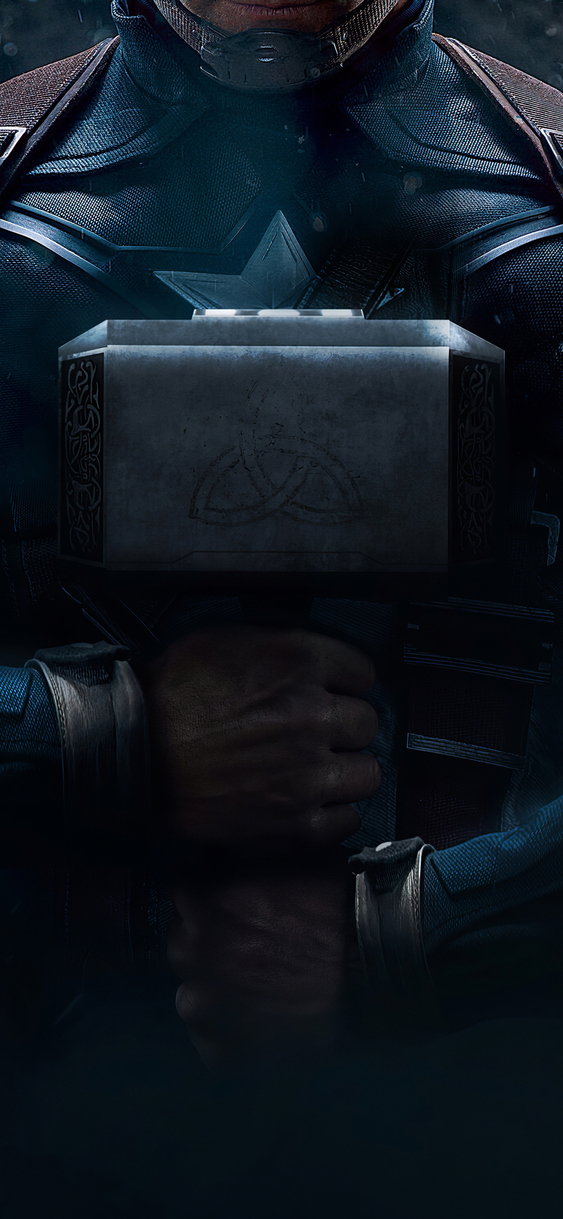 1125x2436 Captain America Mjolnir 4k 2020 Iphone XS,Iphone 10,Iphone X HD 4k  Wallpapers, Images, Backgrounds, Photos and Pictures