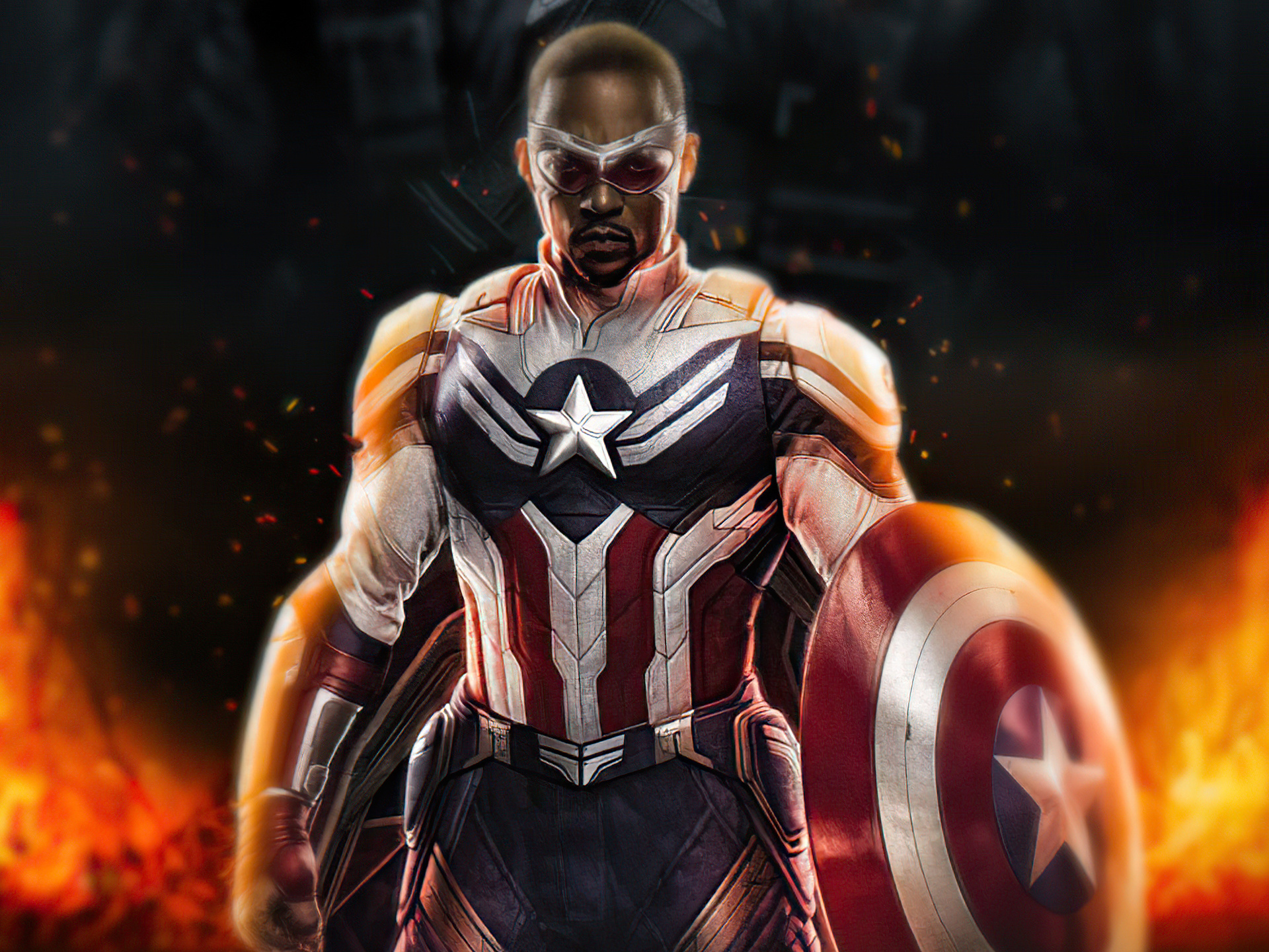 1920x1440 Captain America Sam Wilson 4k 1920x1440 Resolution HD 4k ...