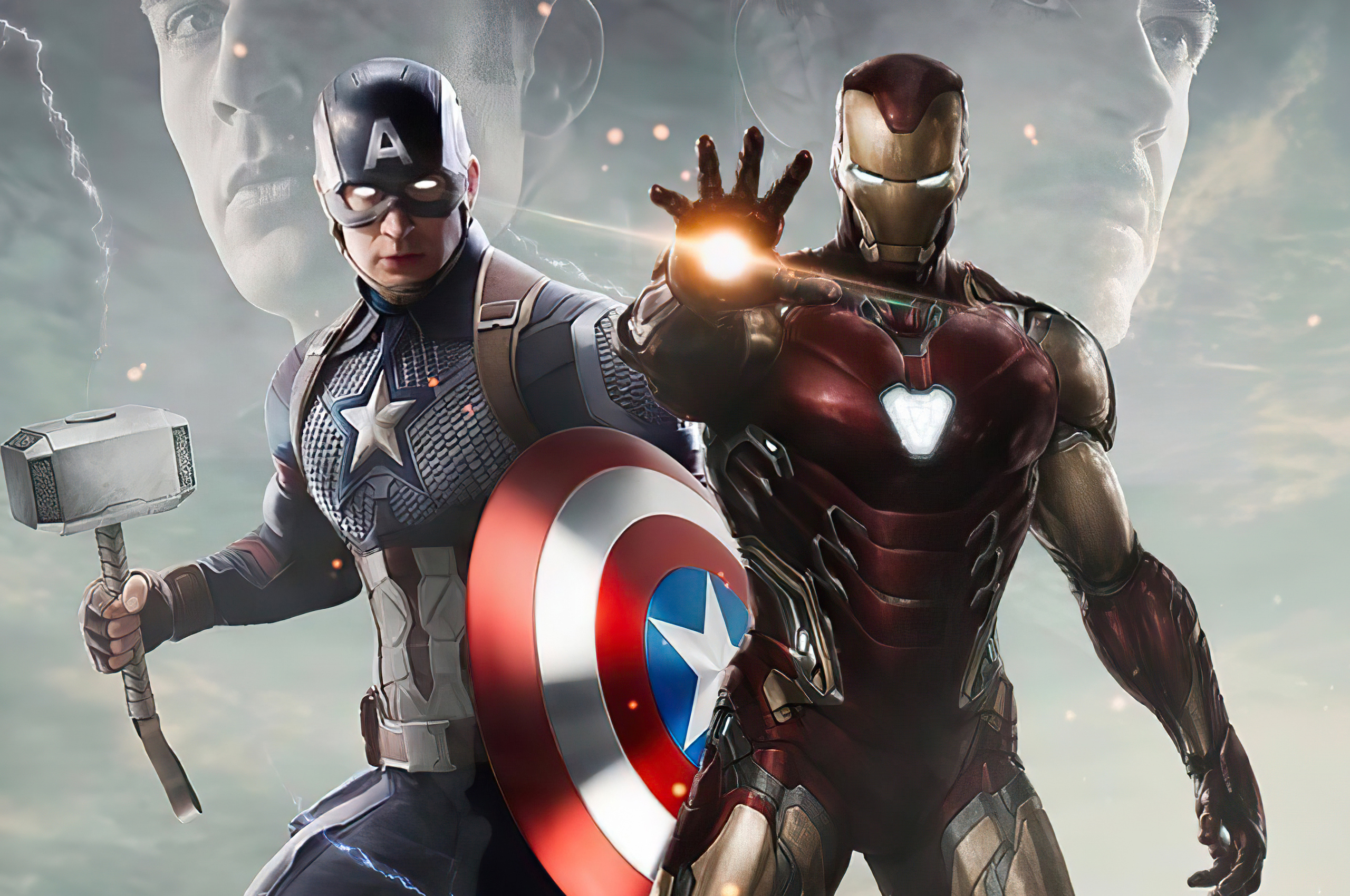 Captain America Vs Iron Man 4k Artwork In 2560x1700 Resolution. captain-ame...
