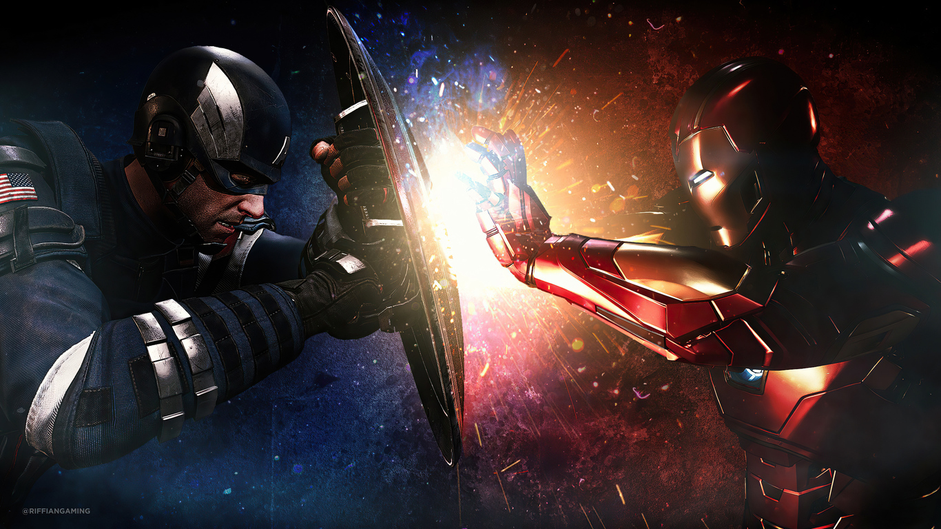 1366x768 Captain America Vs Iron Man Fight 4k 1366x768 Resolution HD 4k