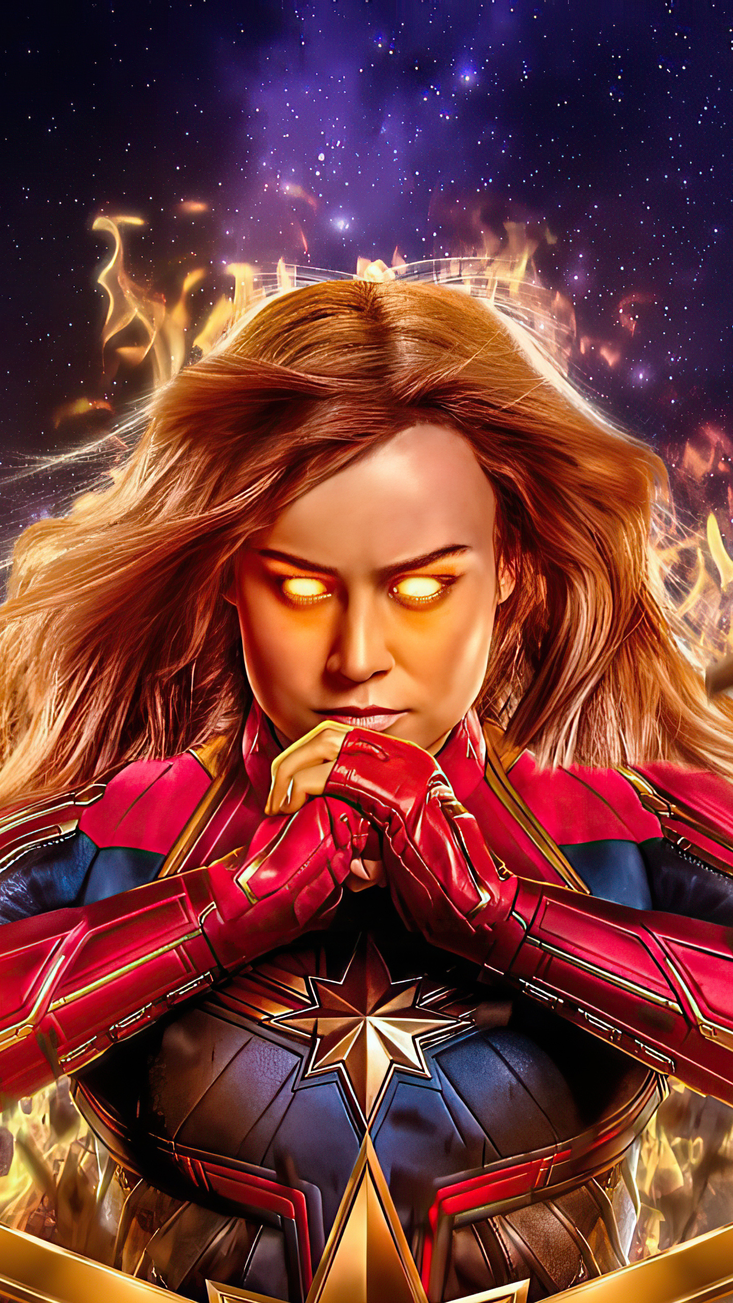 1440x2560 Captain Marvel 2020 Samsung Galaxy S6,S7 ,Google Pixel XL ...