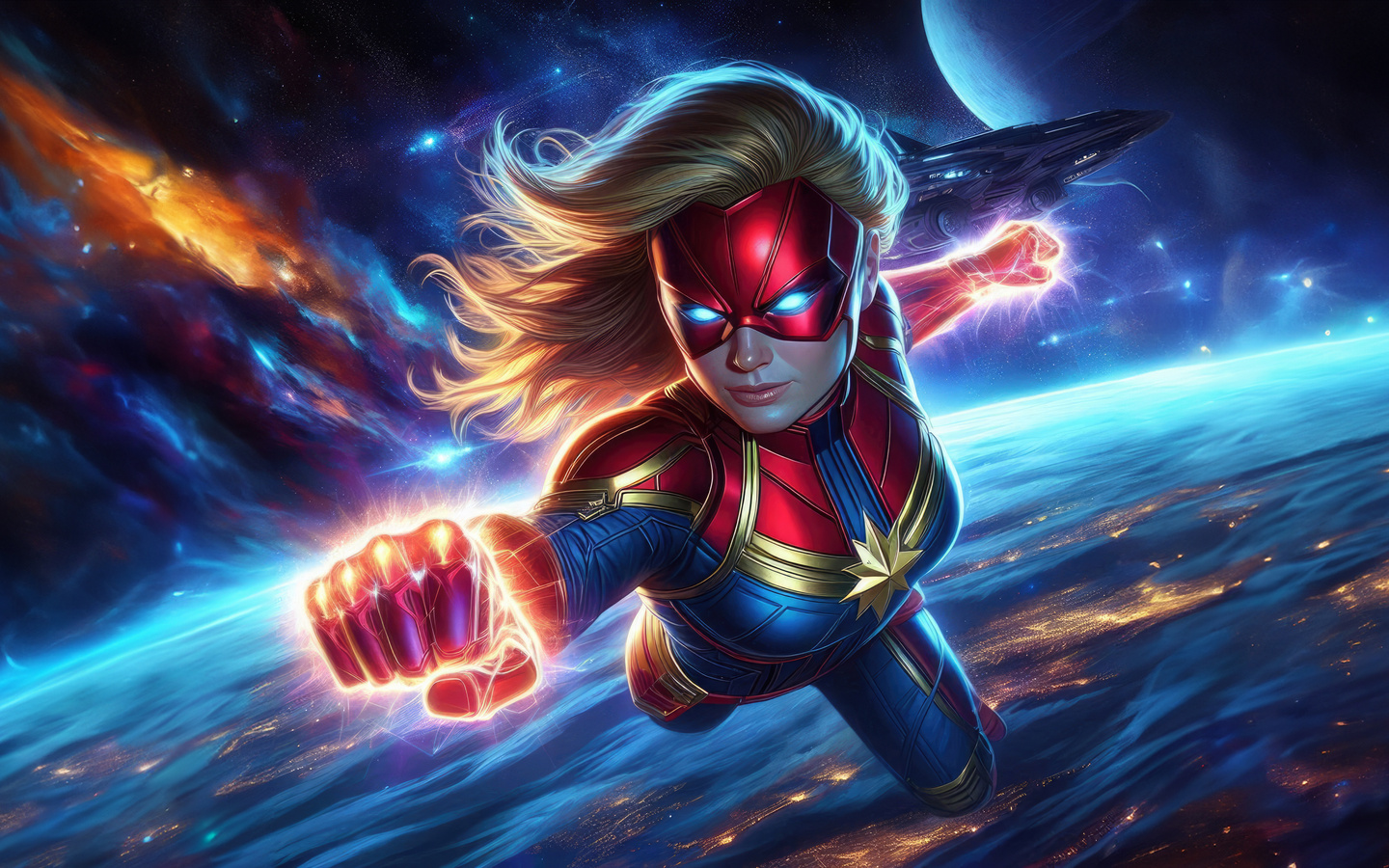 1440x900 Captain Marvel Believe Wallpaper,1440x900 Resolution HD 4k ...