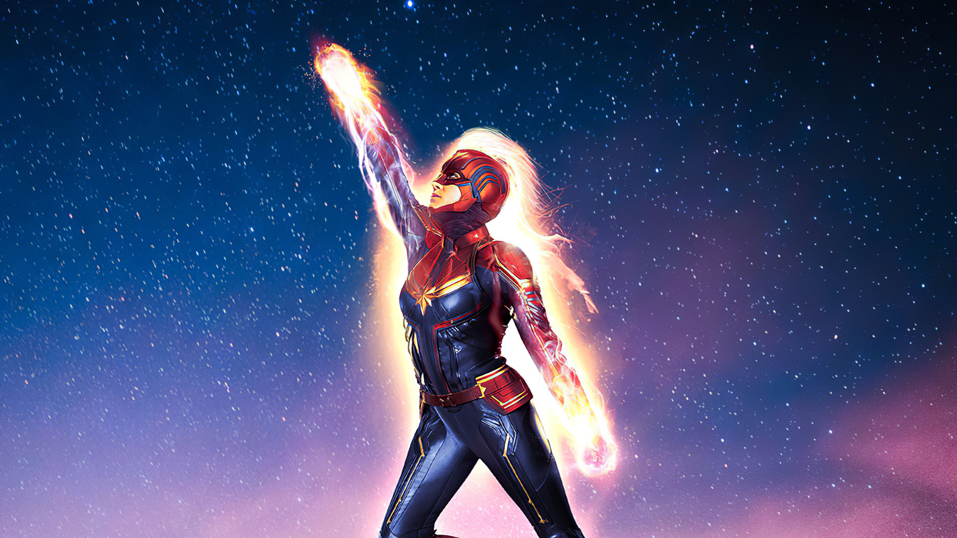 1366x768 captain marvel images