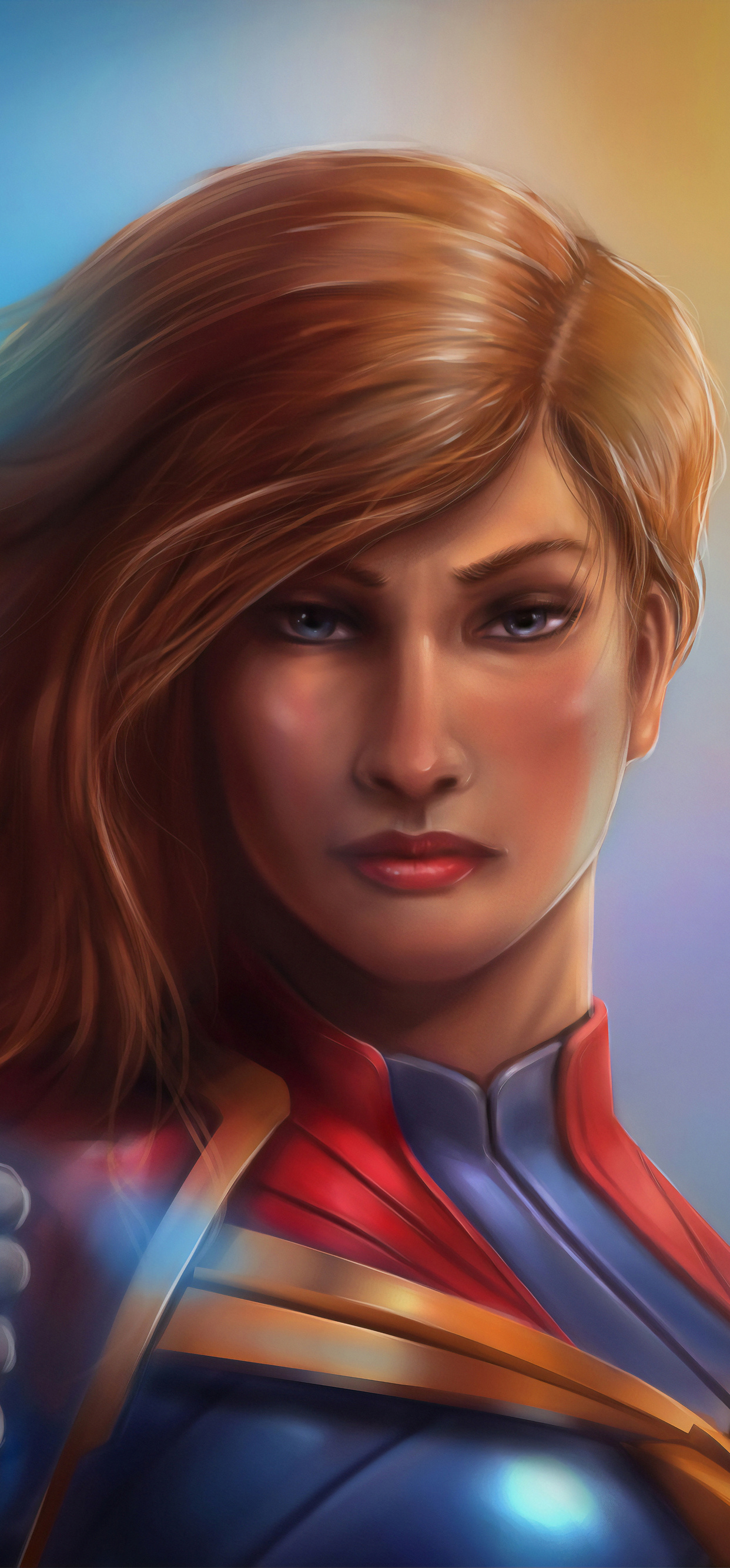 1242x2668 Captain Marvel Closeup Art Iphone Xs Max Hd 4k Wallpapersimagesbackgroundsphotos 4691