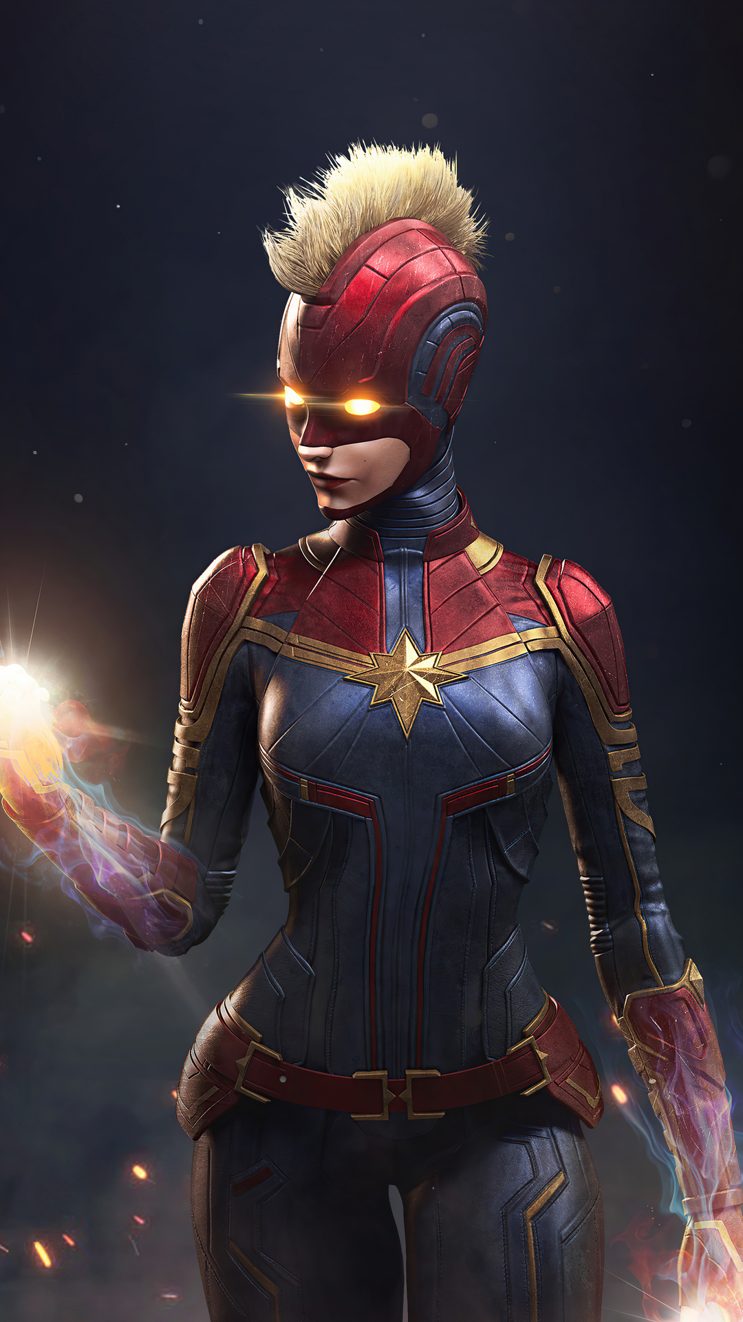 1080x1920 Captain Marvel Comic Art Iphone 7,6s,6 Plus, Pixel xl ,One Plus  3,3t,5 HD 4k Wallpapers, Images, Backgrounds, Photos and Pictures