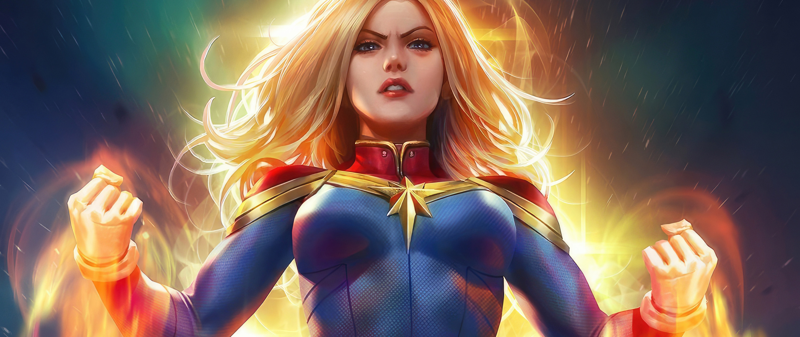 2560x1080 Captain Marvel Unleash Wallpaper,2560x1080 Resolution Hd 4k 