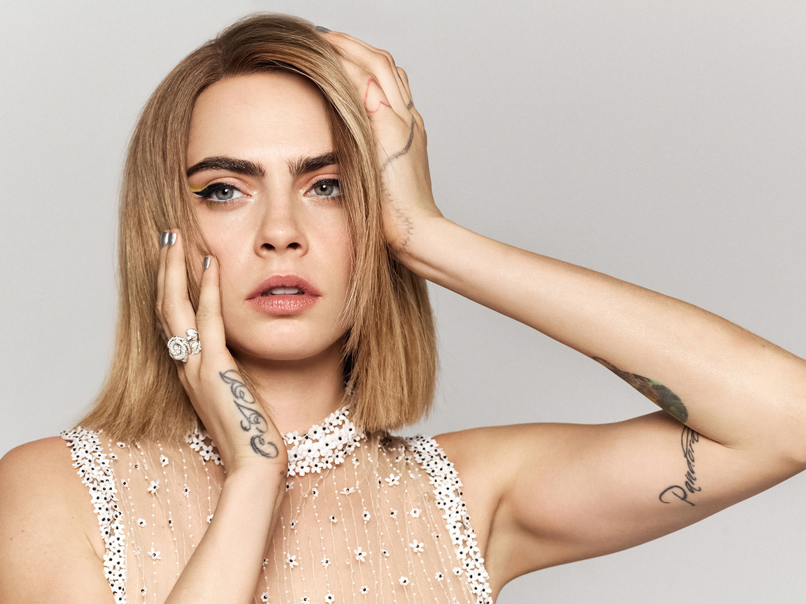 1152x864 Cara Delevingne Harpers Bazaar Uk 2022 1152x864 Resolution HD