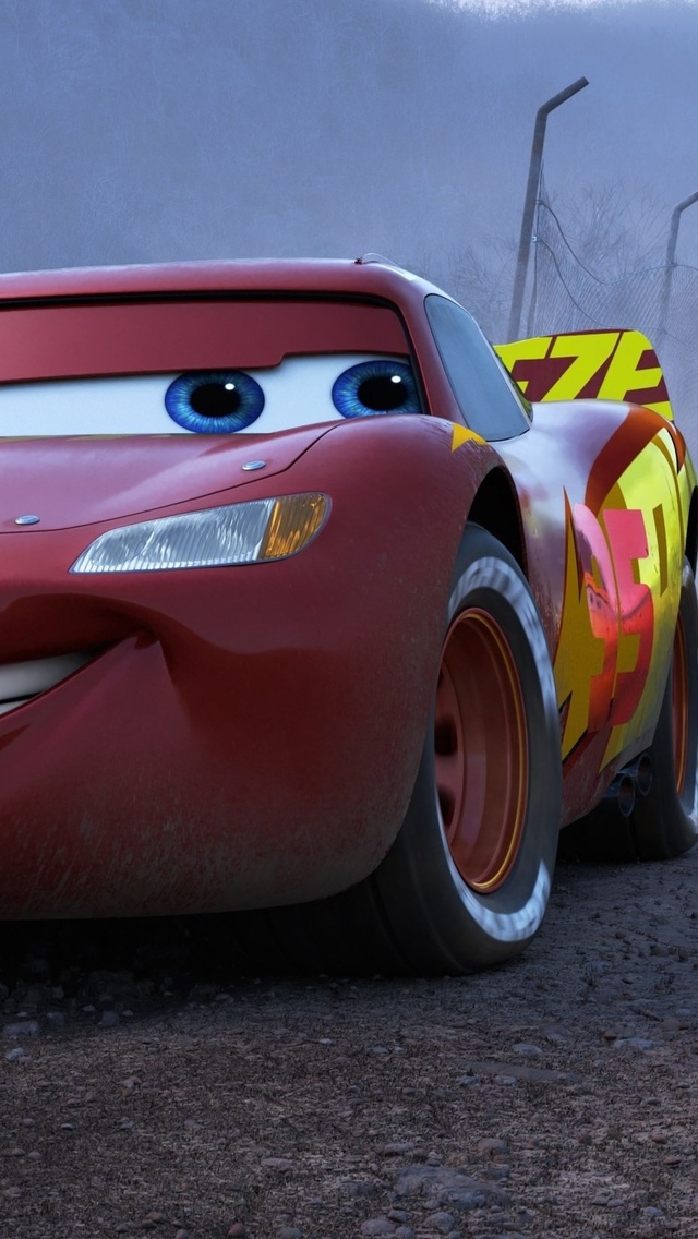 640x1136 Cars 3 Lightning McQueen Movie 2017 iPhone 5,5c,5S,SE ,Ipod Touch  HD 4k Wallpapers, Images, Backgrounds, Photos and Pictures
