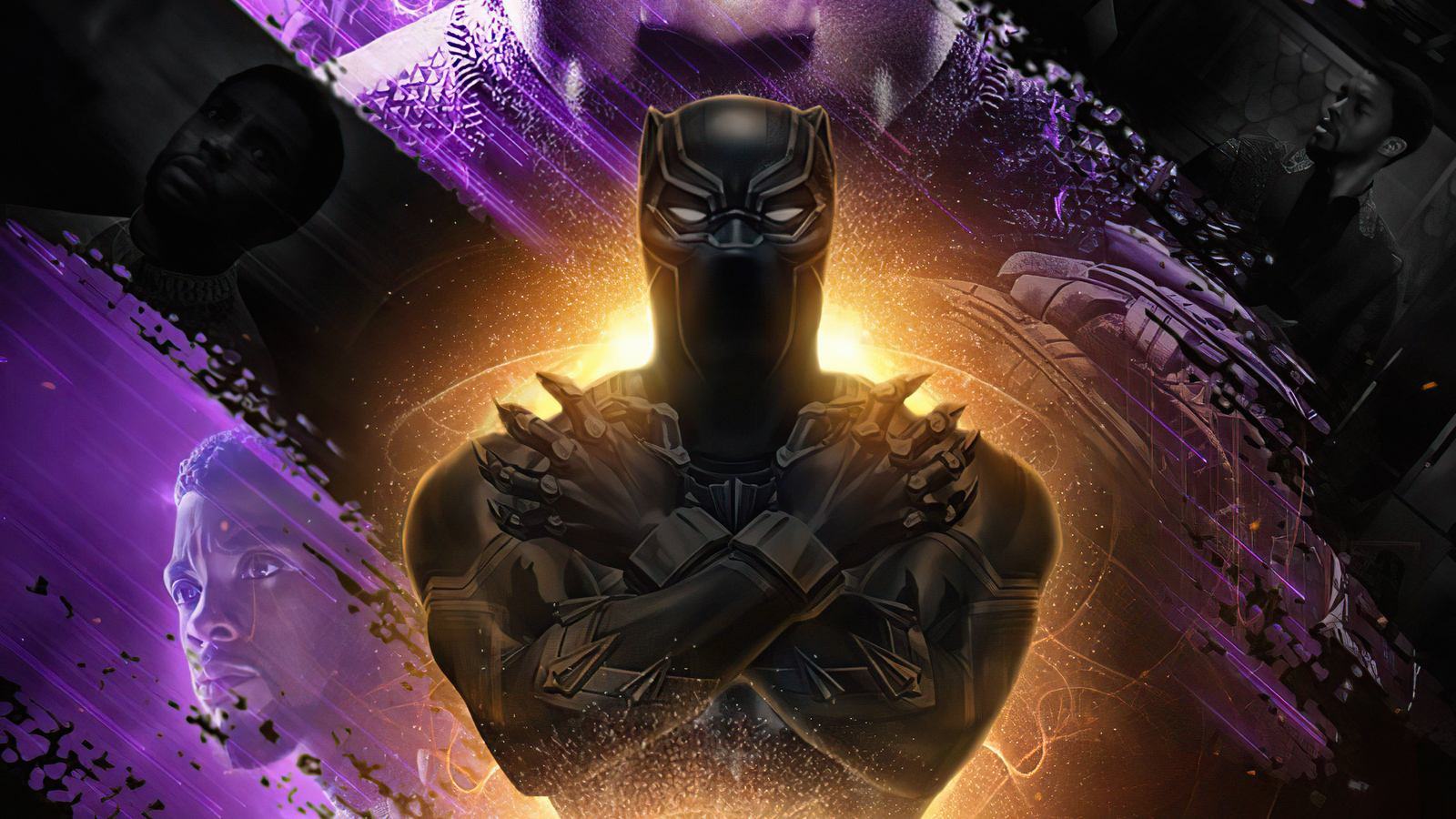 1600x900 Chadwick Boseman Black Panther Fan Art 4k 1600x900 Resolution HD 4k  Wallpapers, Images, Backgrounds, Photos and Pictures