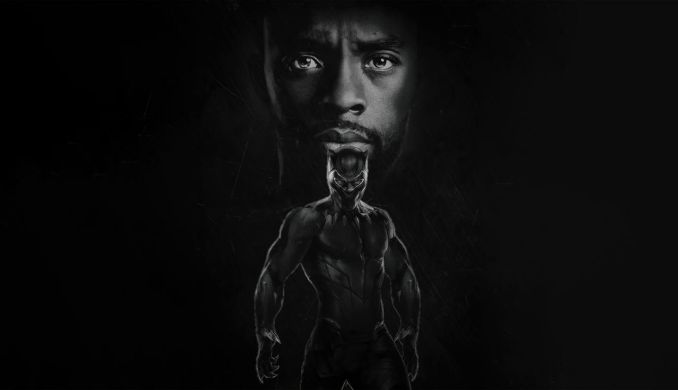 1336x768 Chadwick Boseman Tribute Laptop HD HD 4k Wallpapers, Images