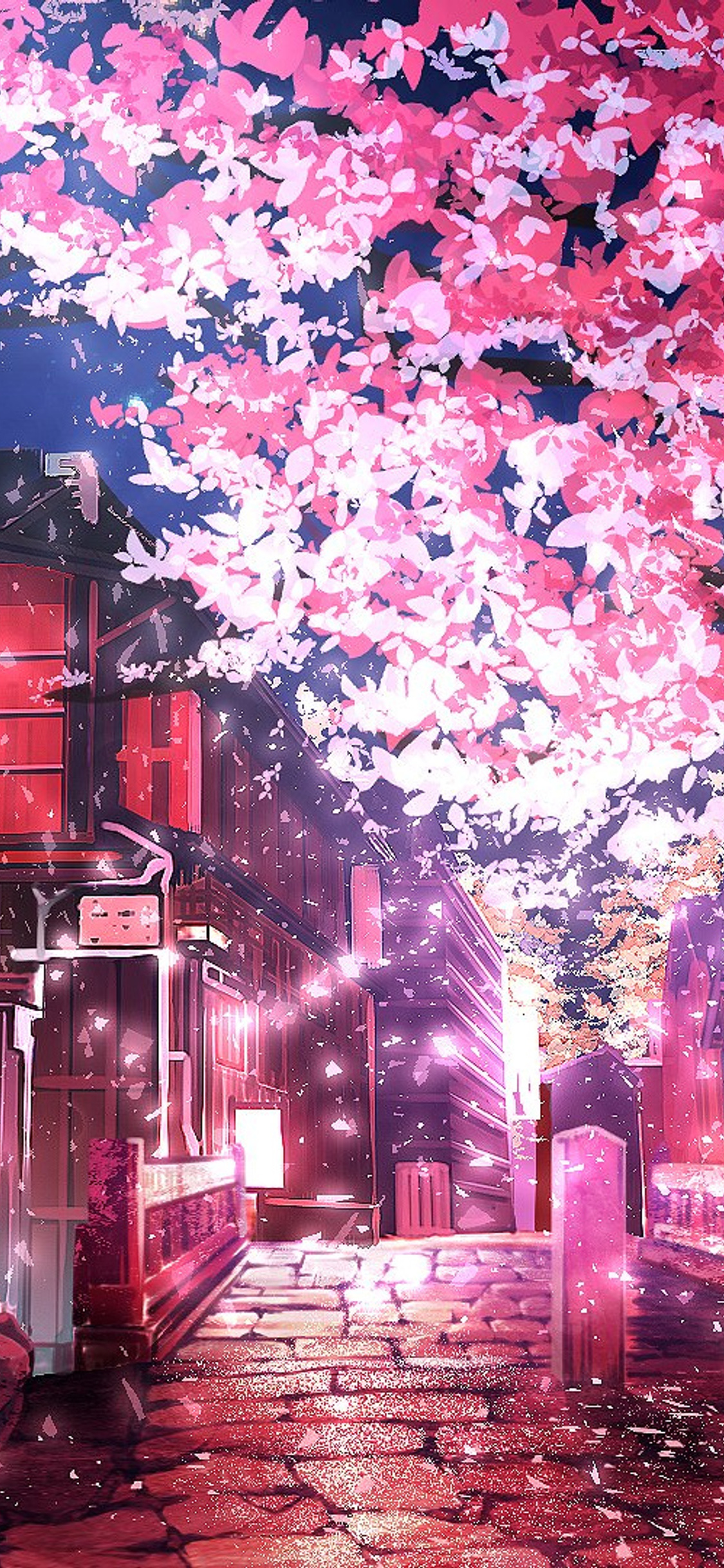 Anime Aesthetic Wallpaper Cherry Blossom Tree Wallpaper Hd New