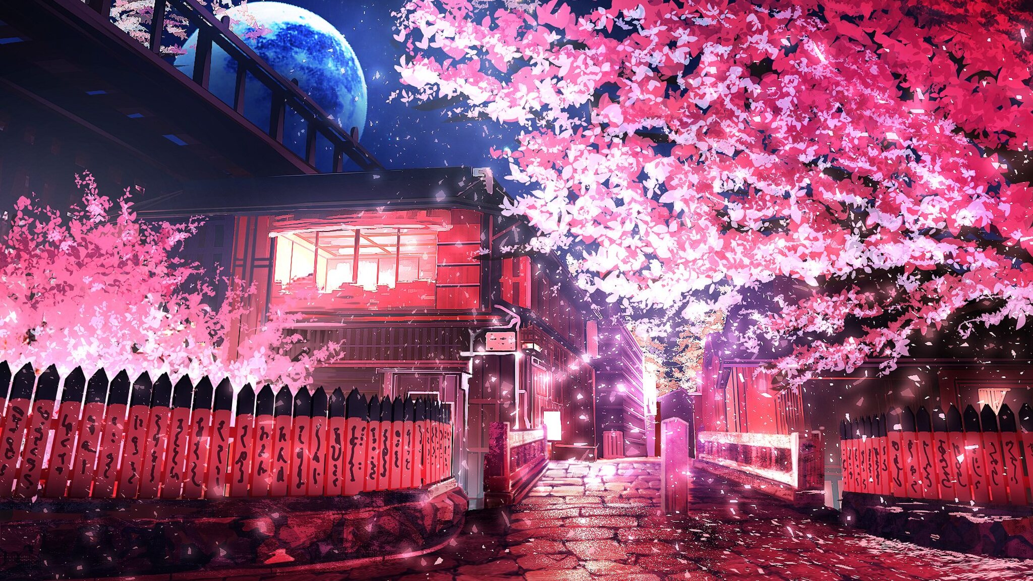 2048x1152 Cherry Tree Anime 2048x1152 Resolution HD 4k Wallpapers, Images,  Backgrounds, Photos and Pictures