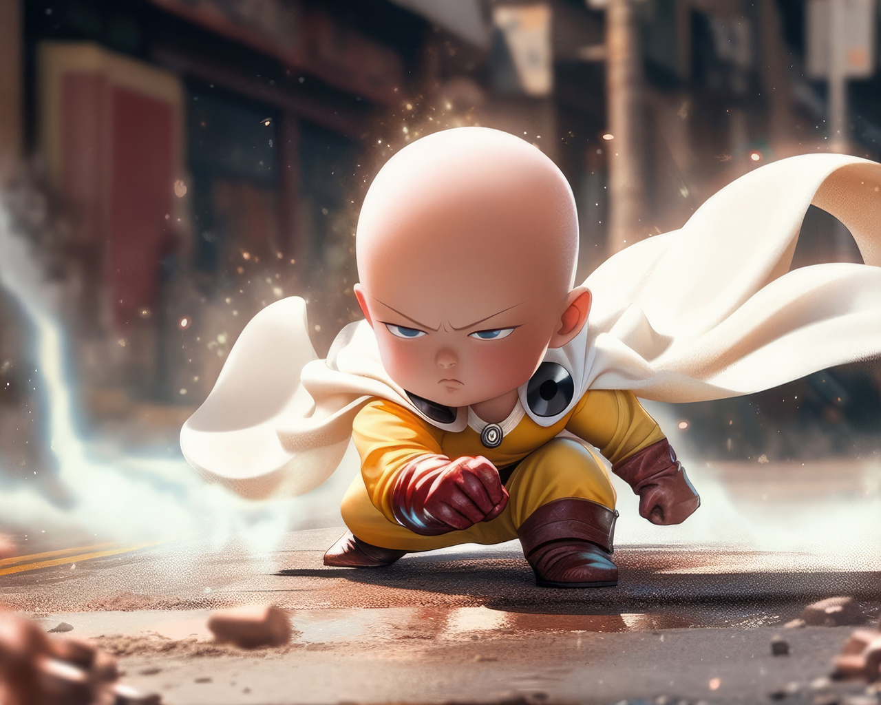 Anime One-Punch Man, Saitama (One-Punch Man), 1080x1920 Phone HD Wallpaper