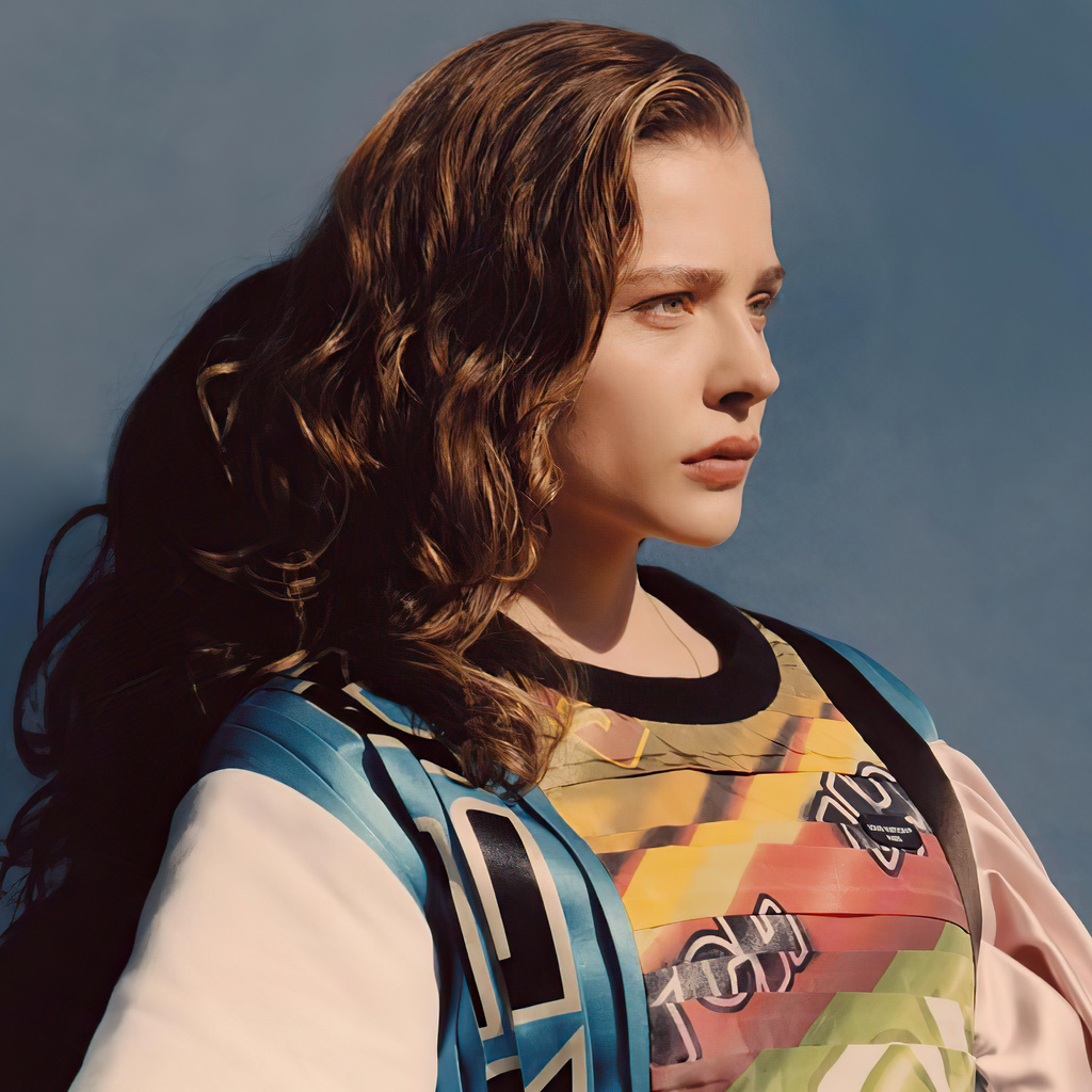 1024x1024 Chloe Grace Moretz By Wonderland Magazine Spring 2021 5k