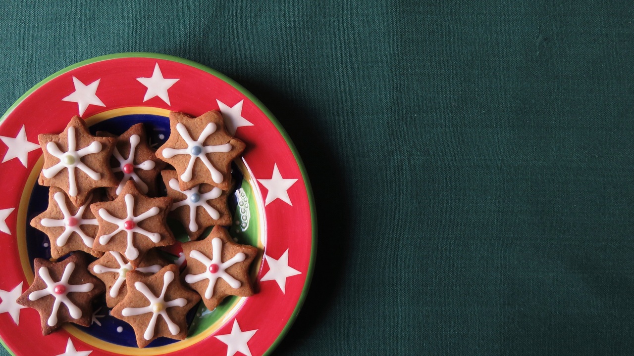 Christmas Cookies Wallpaper In 1280x720 Resolution
